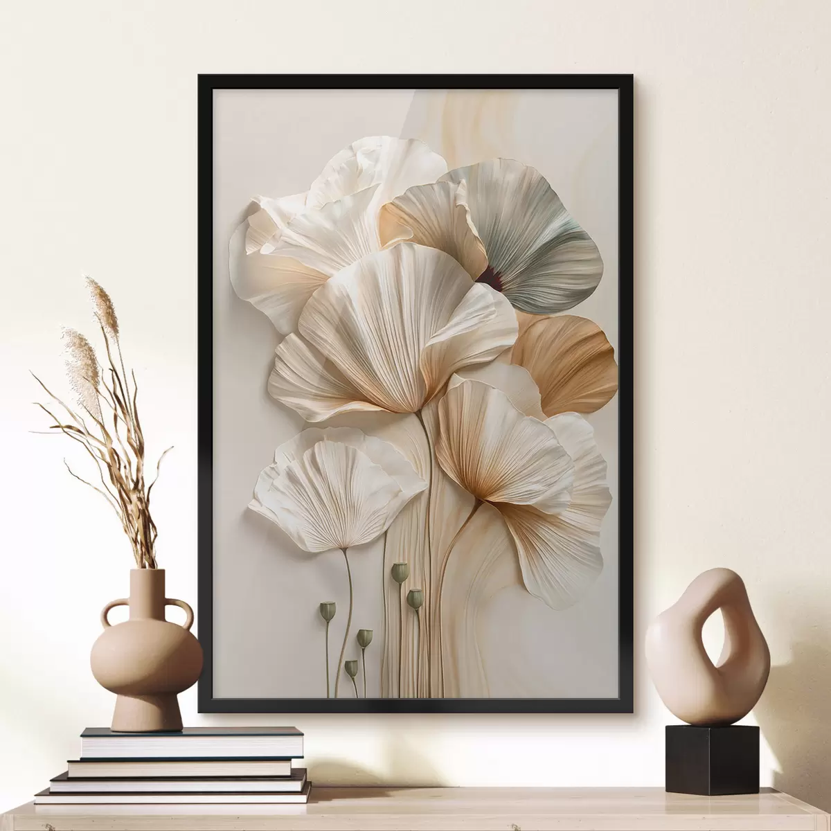 Poster Abstraktní květiny f50870