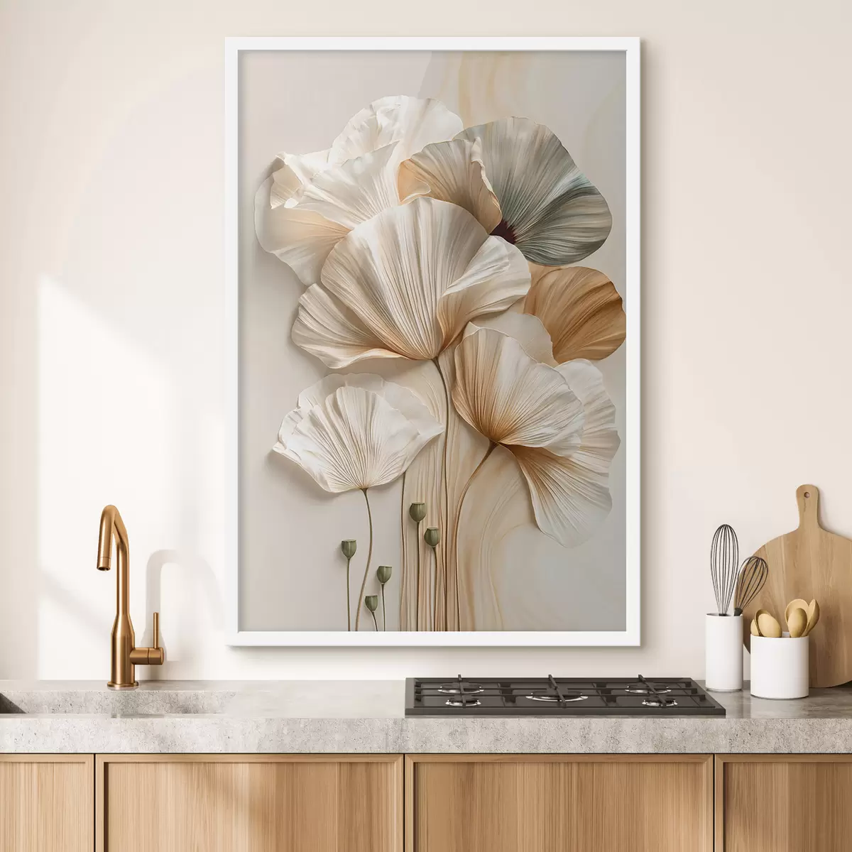 Poster Abstraktní květiny f50870