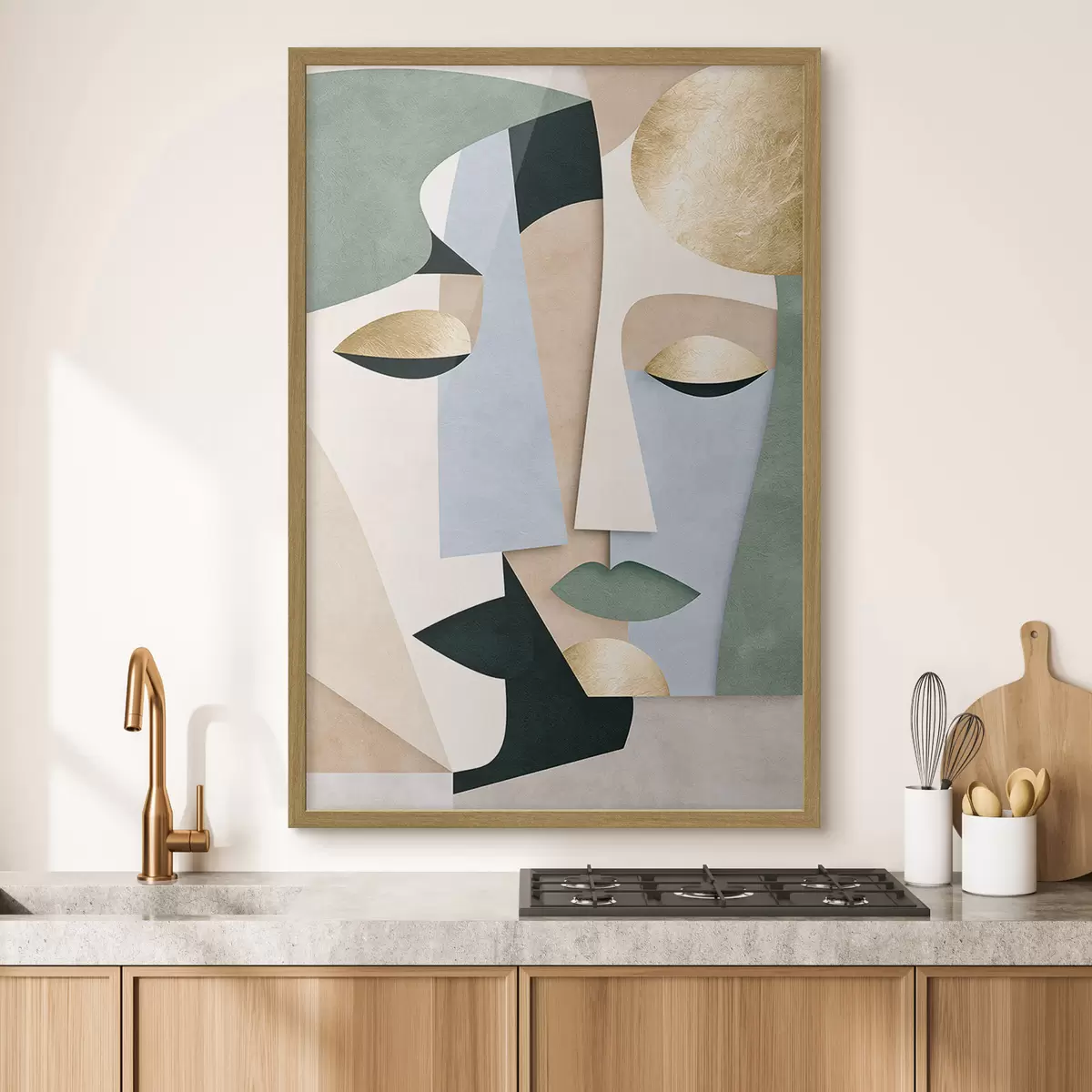 Poster Abstraktní geometrické tvary f51178