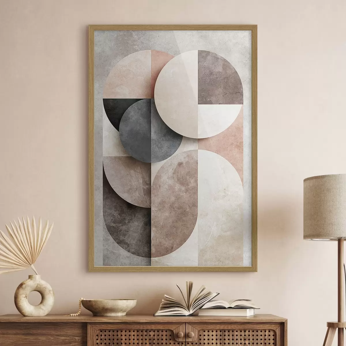 Poster Abstraktní kruhy f51183