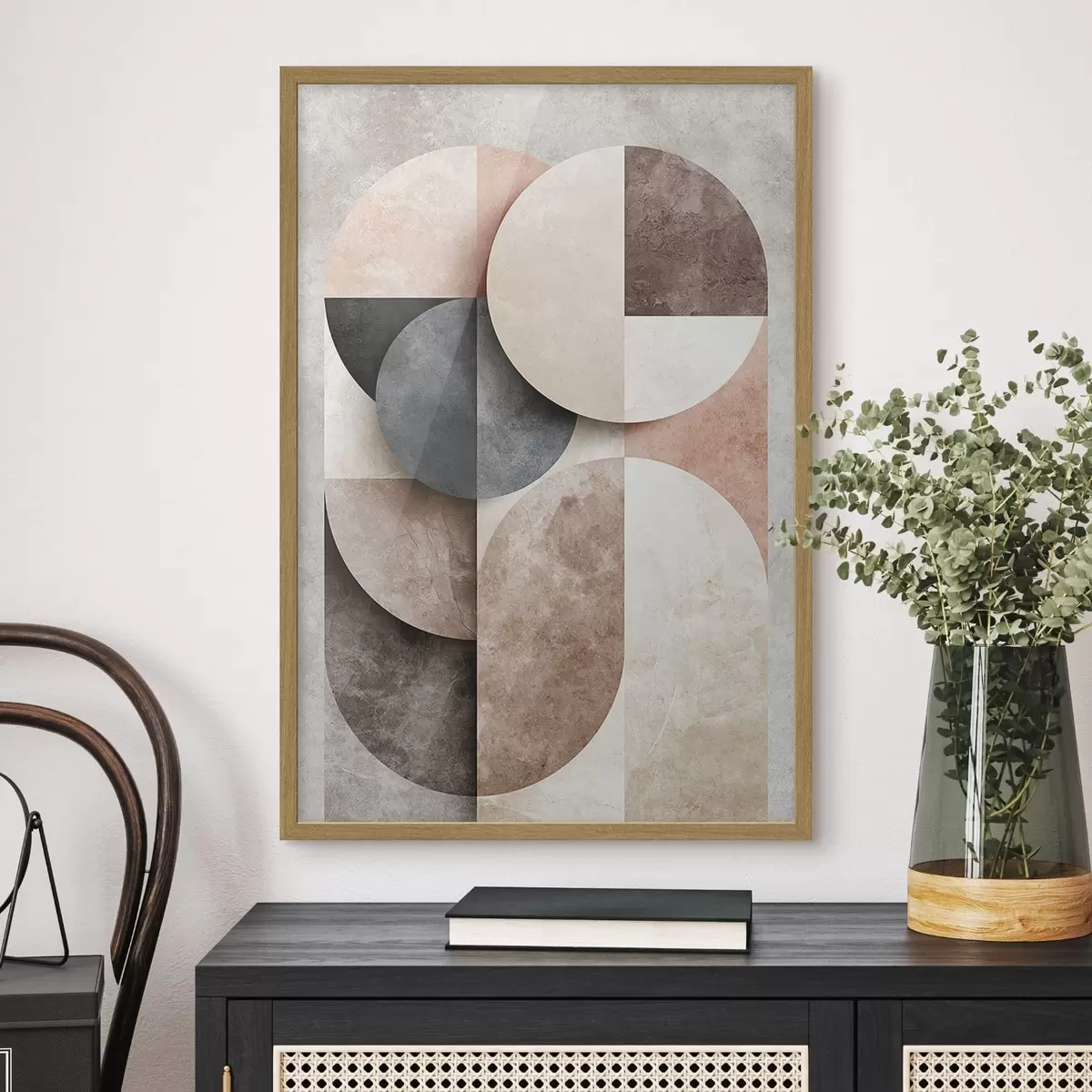 Poster Abstraktní kruhy f51183