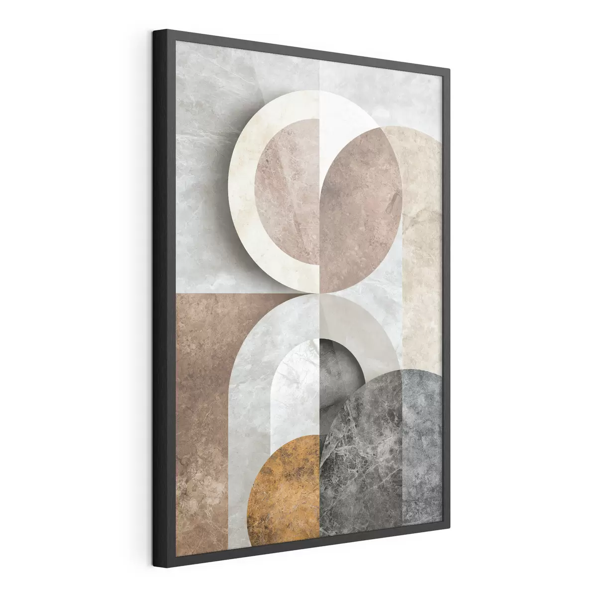 Poster Geometrická kompozice s kruhy f51281