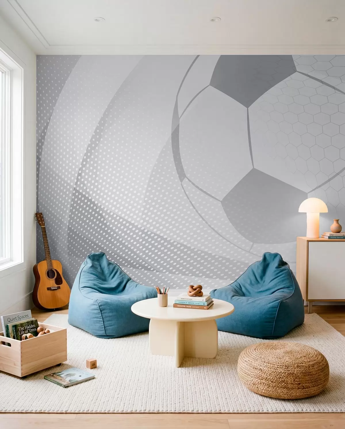 Fototapet Lehký fotbal u72781