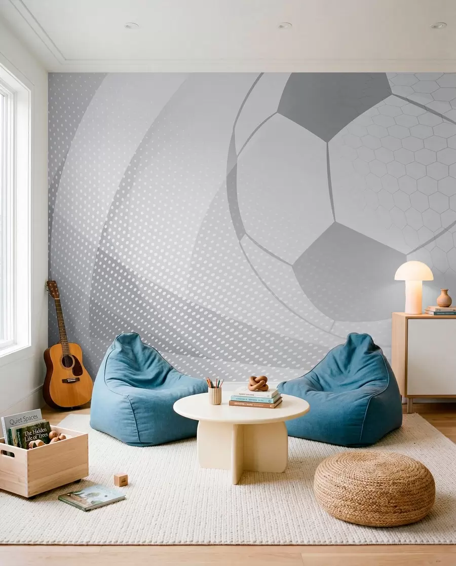 Fototapet Lehký fotbal u72781