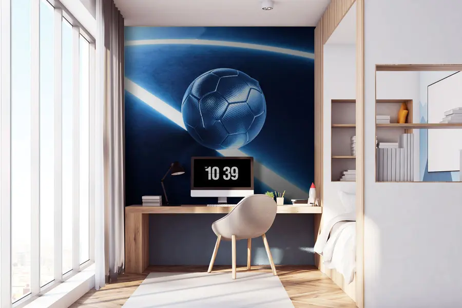 Fototapet Neonový fotbal u72791