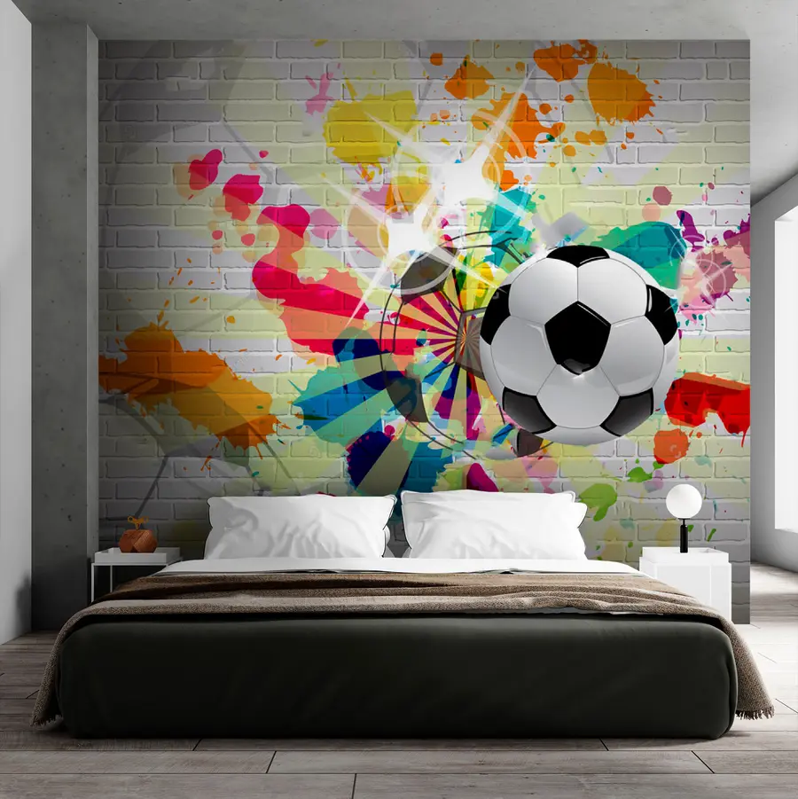 Fototapet Fotbal je pestrý sport u72798