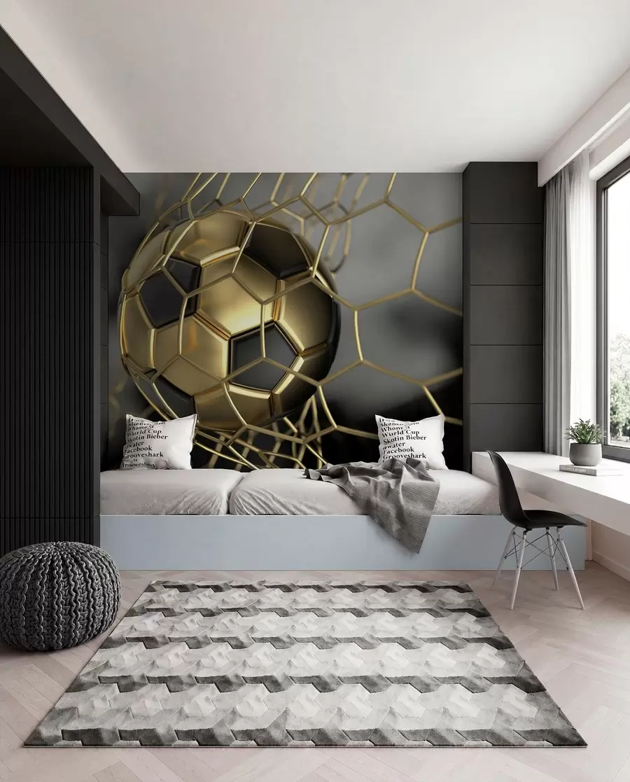 Fototapet Zlatý gól u73010
