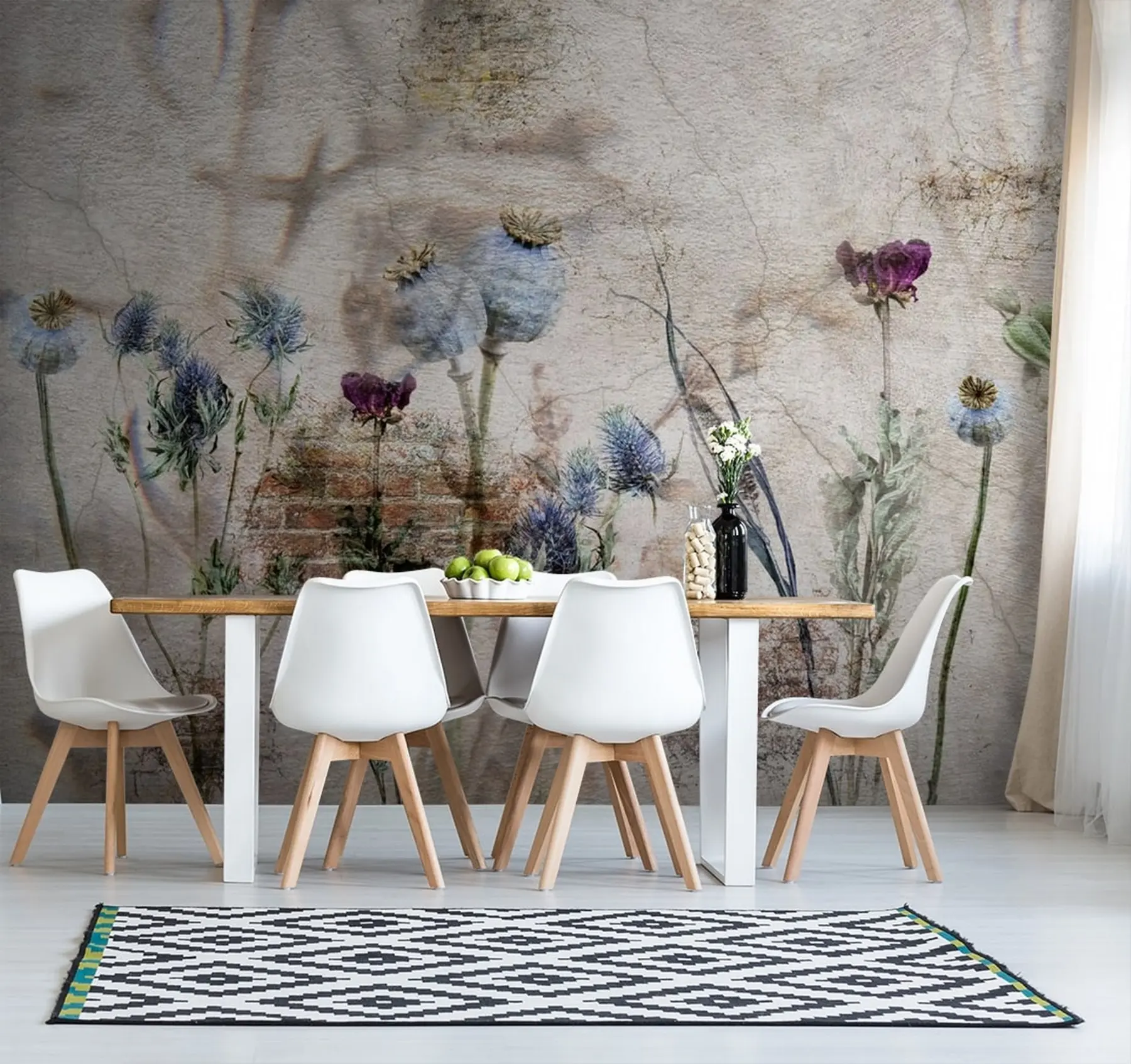 Fototapet Květiny a bylinky u72771