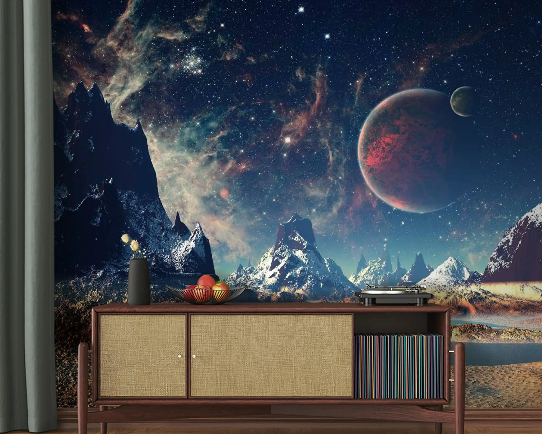 Fototapet Mimozemská krajina u55303