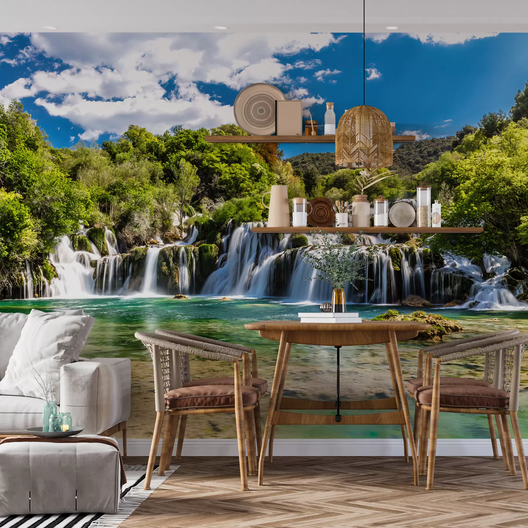 Fototapet Voda, mrak a obloha u55775