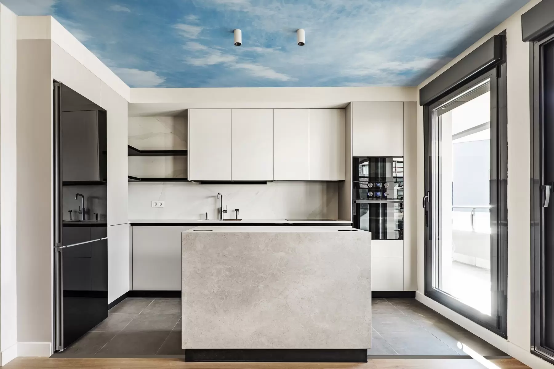 Fototapet Mraky, modrá obloha u21064