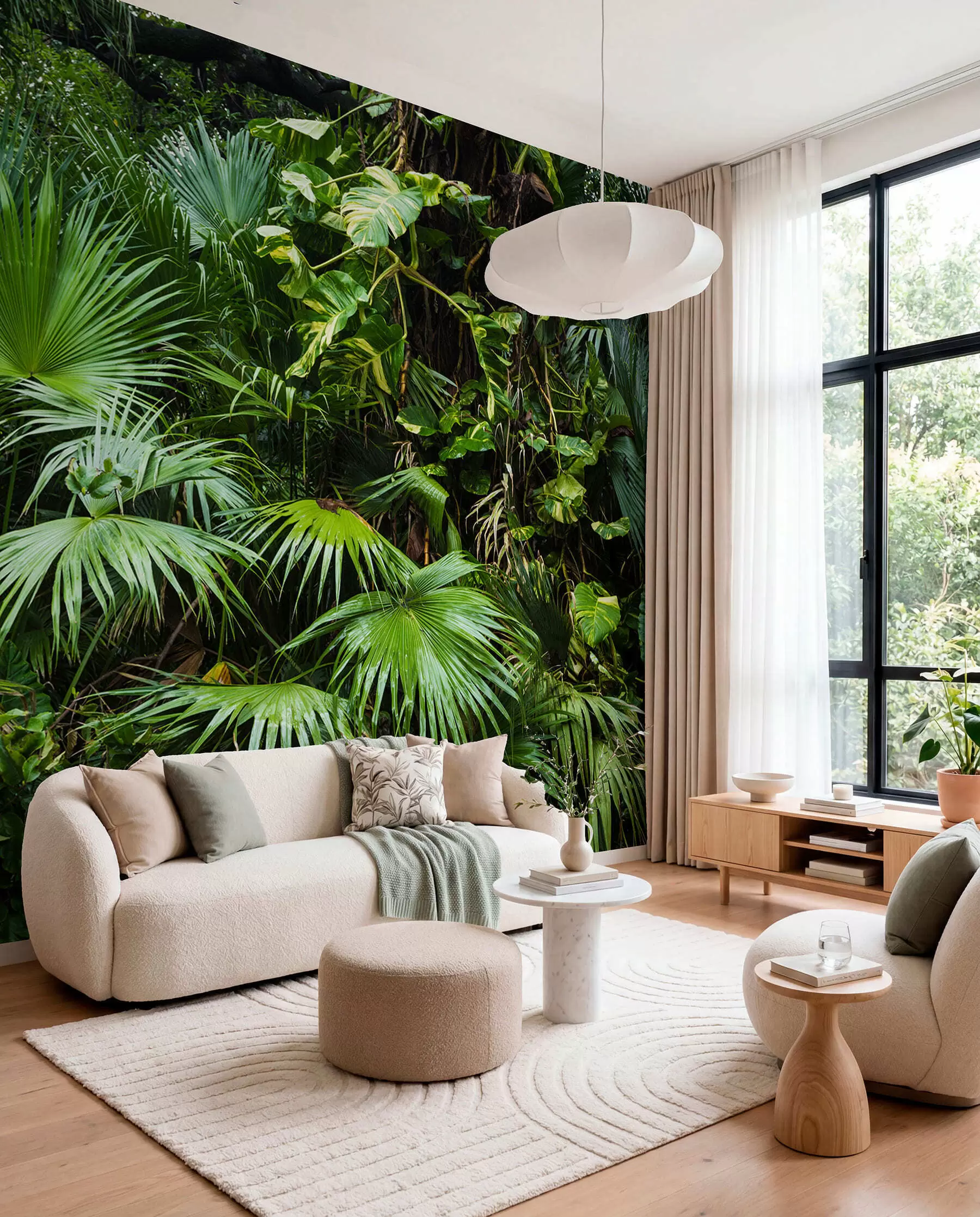 Fototapet Bujné listí džungle u93616