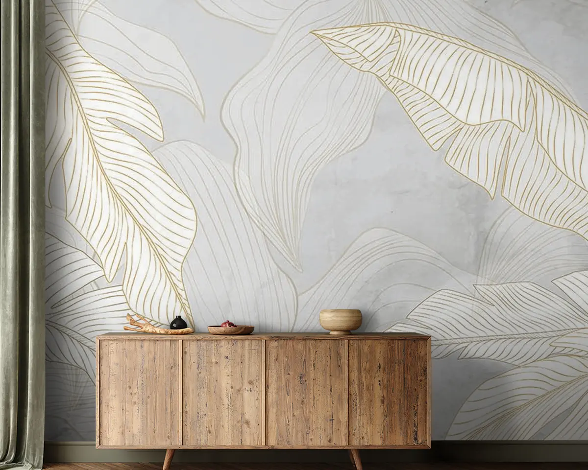 Fototapet List, větvička a umění u93319