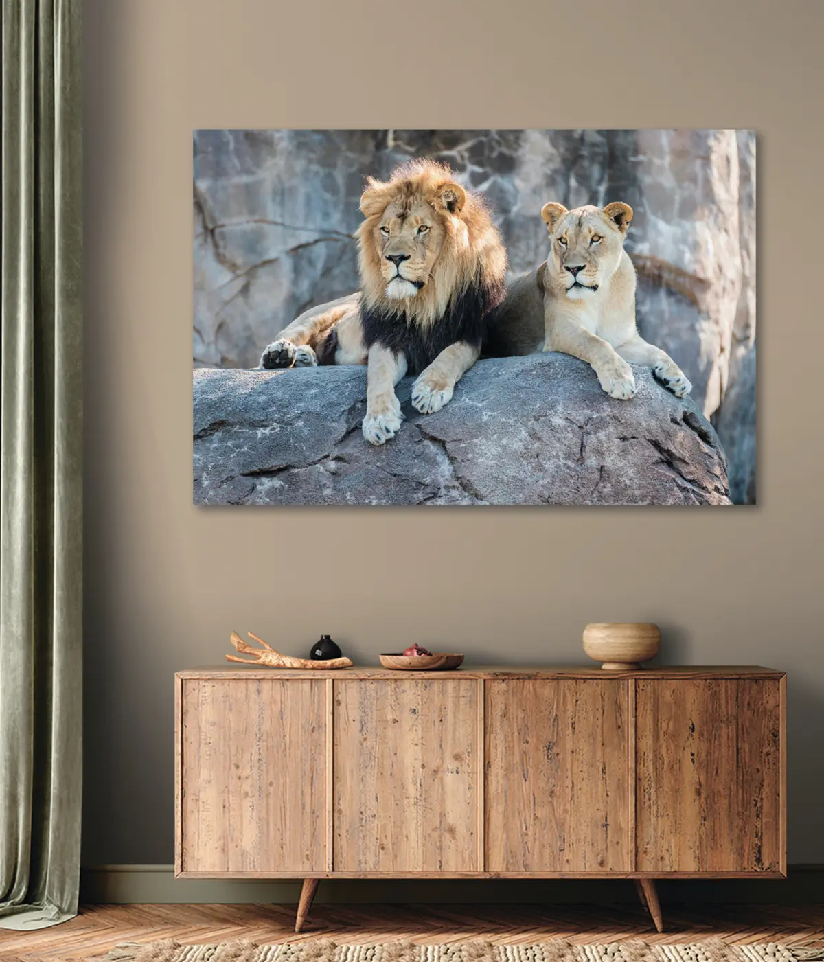 Obraz Lev, kočkovití a masožravci Č. s15278