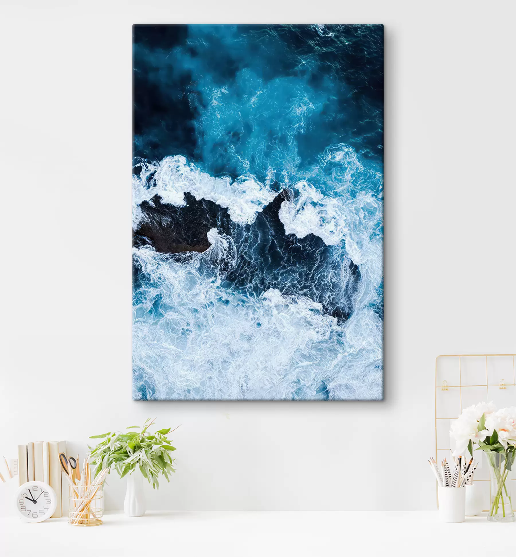 Fototapet Voda, azur a obdélník s21429