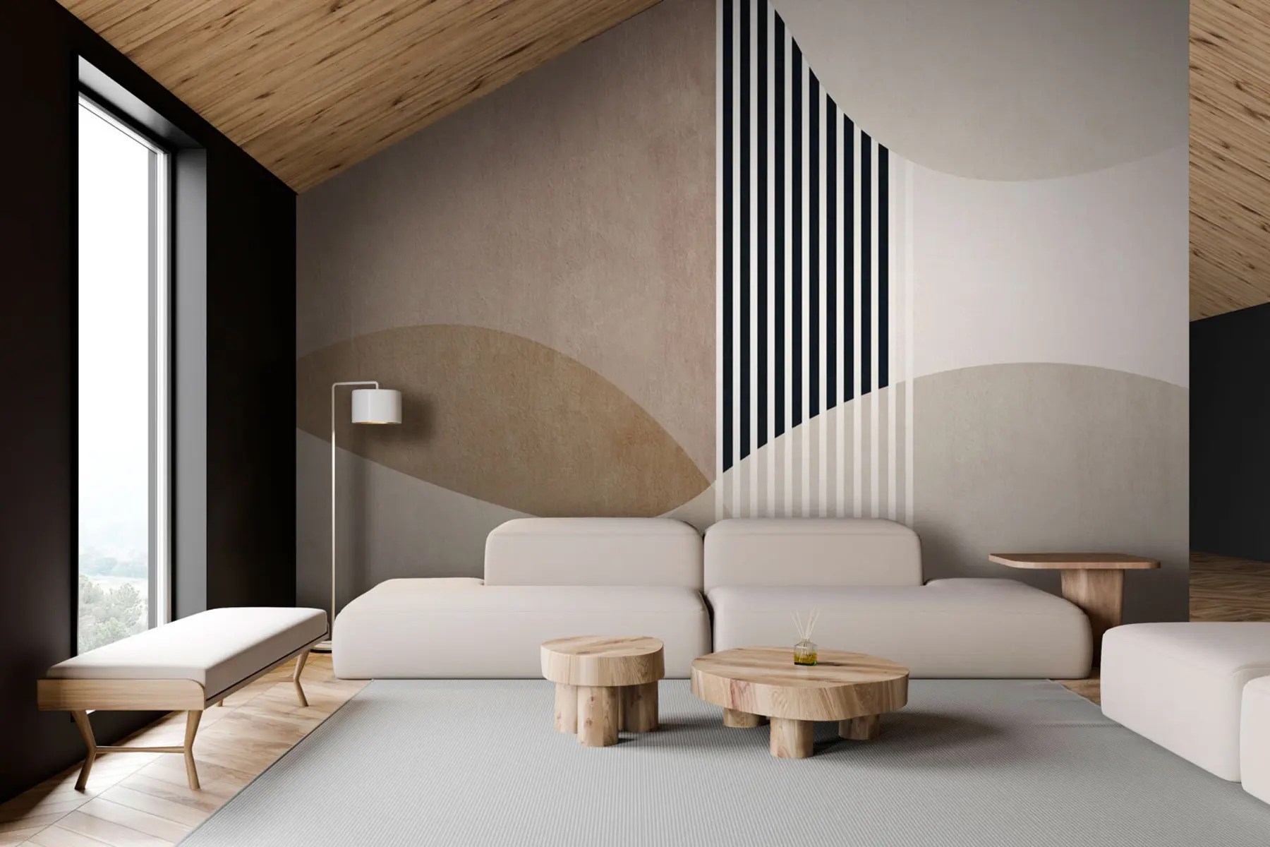 Fototapet Abstraktní retro styl u74075