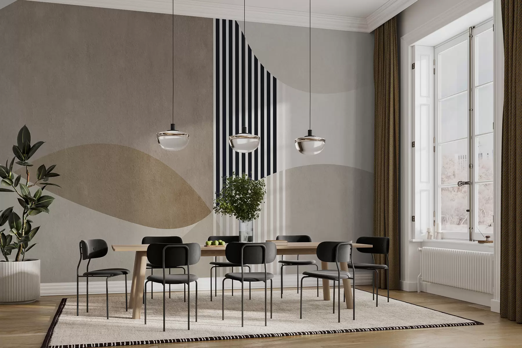 Fototapet Abstraktní retro styl u74075