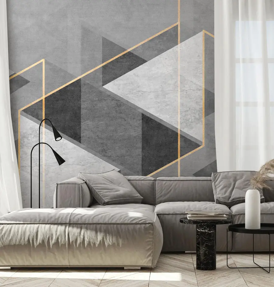Fototapet Abstraktní geometrický styl u74080