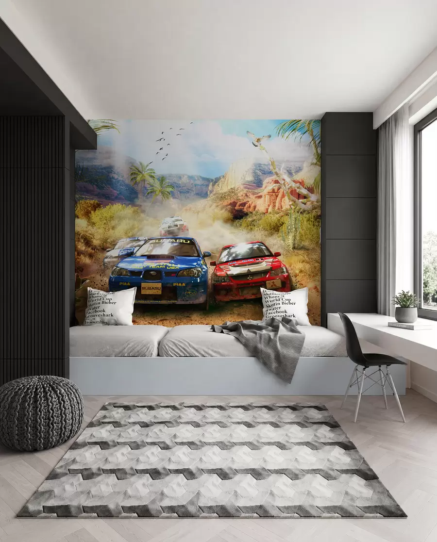 Fototapet Rallye kaňonem u64438