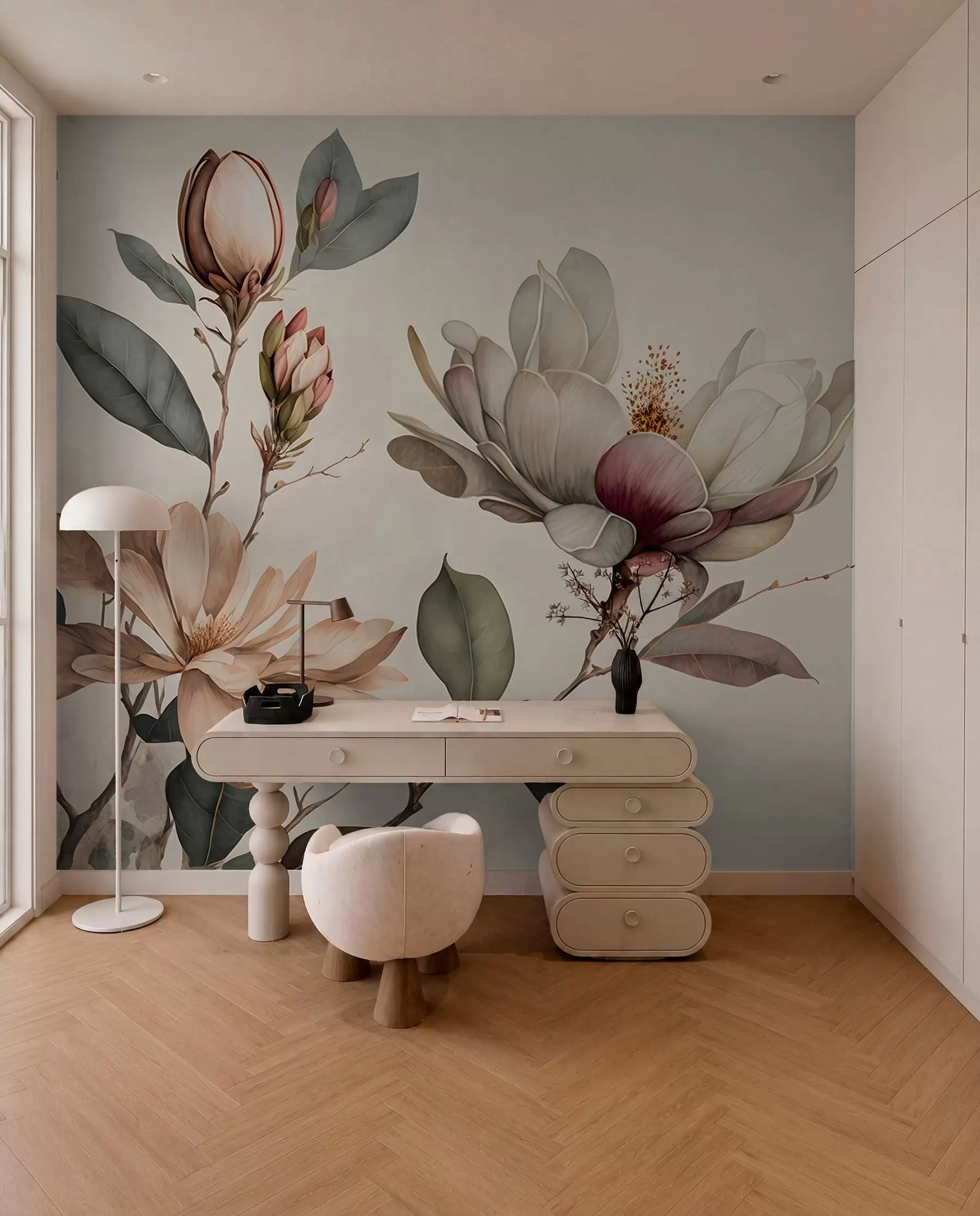 Fototapet Studie magnolie u93020