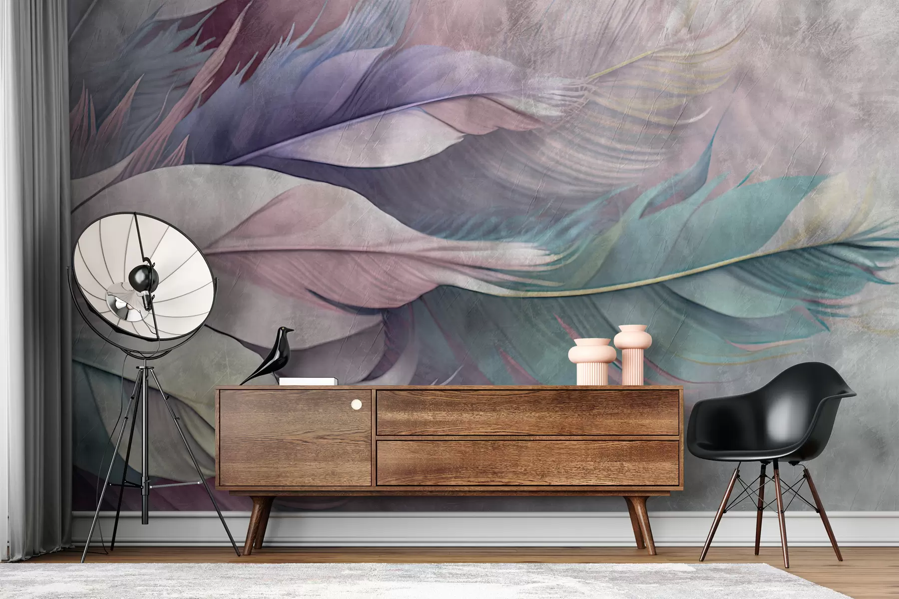 Fototapet Vícebarevné peří u93934