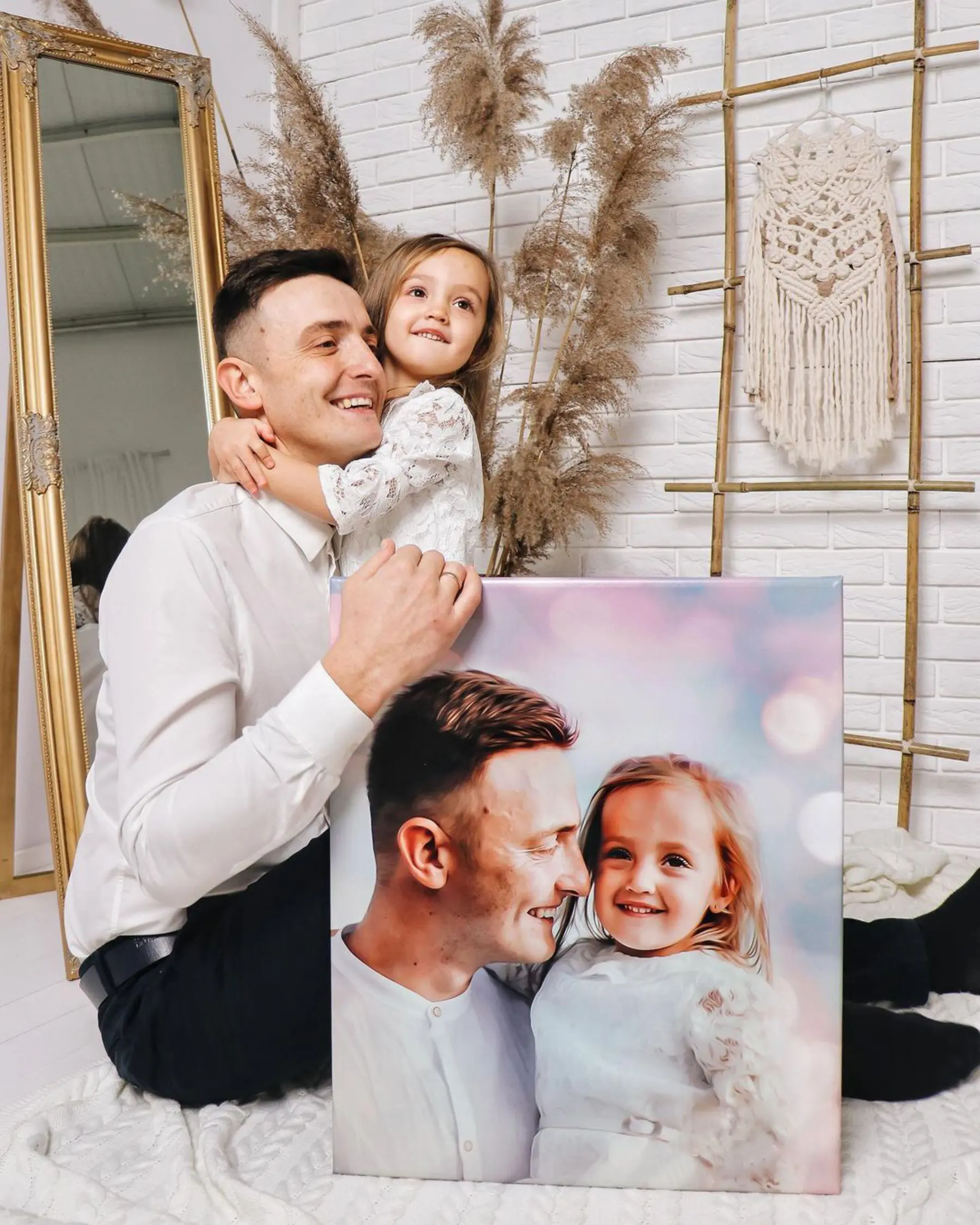 Obraz Úsměv, výraz obličeje a fotografování s bleskem Č. s31867