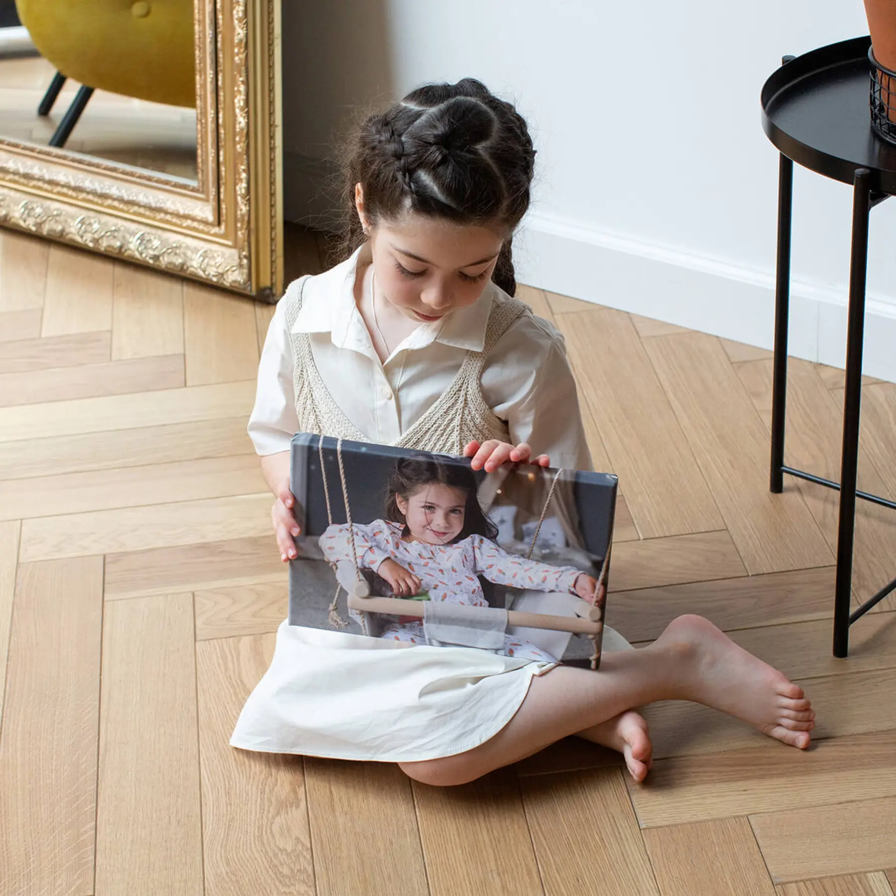 Obraz Bílá, varhany a dřevo Č. s32018