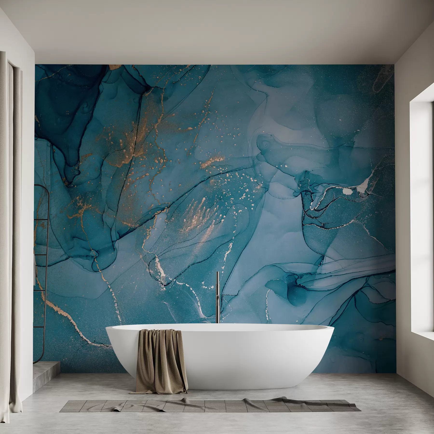 Fototapet Průsvitný alkoholový inkoust u94262