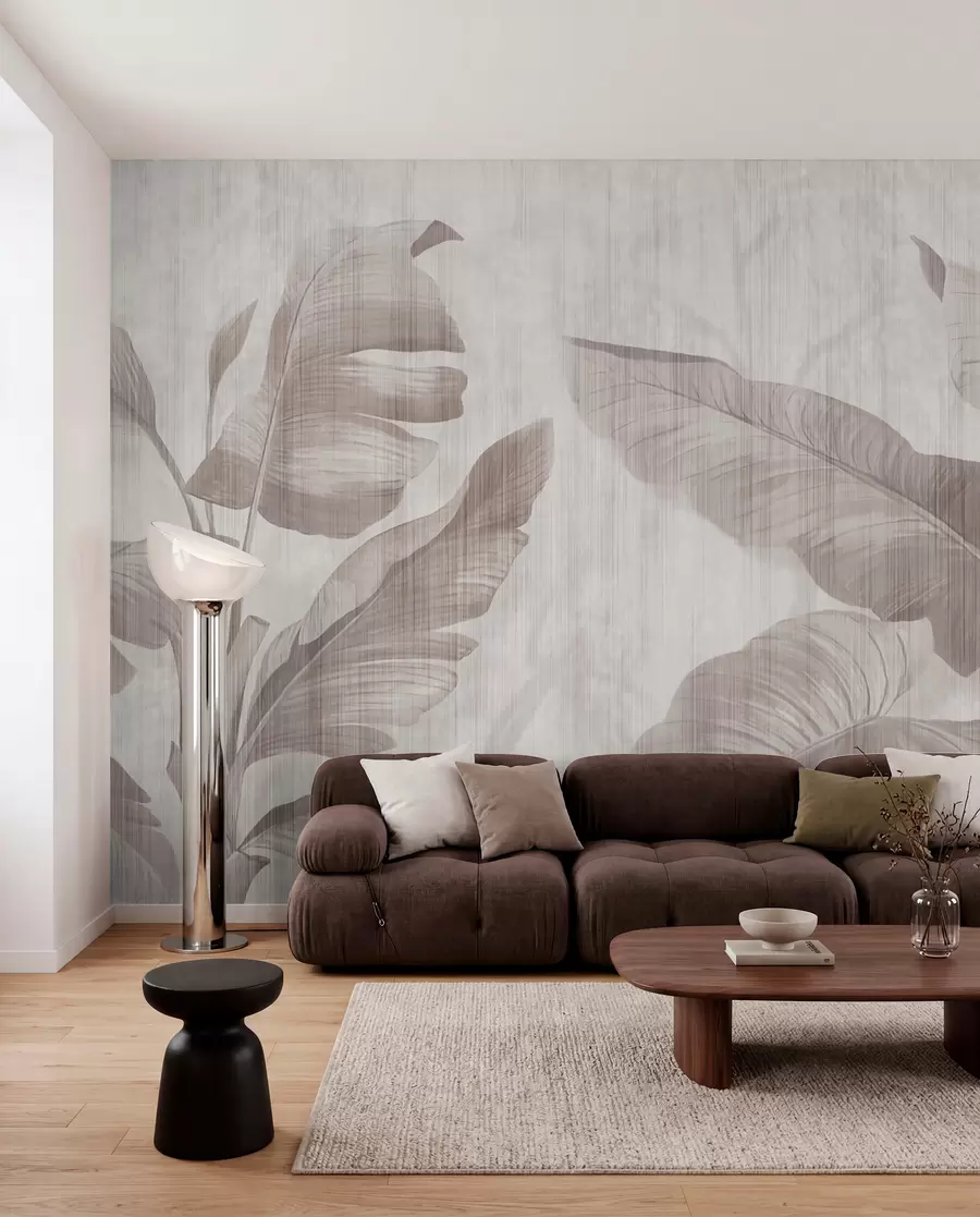 Fototapet Tropické listy ve stylu grunge u00299