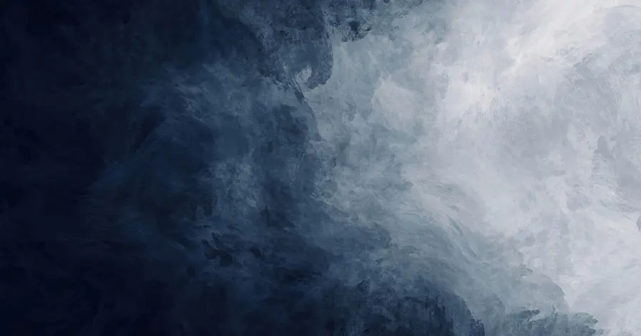 Fototapet Voda, mrak a šedá u03136