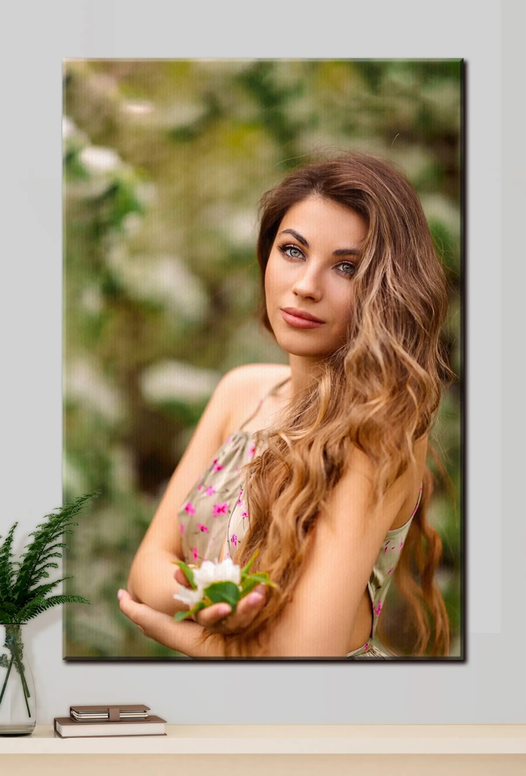 Obraz Vlasy, řasy a módní modelka Č. s33148