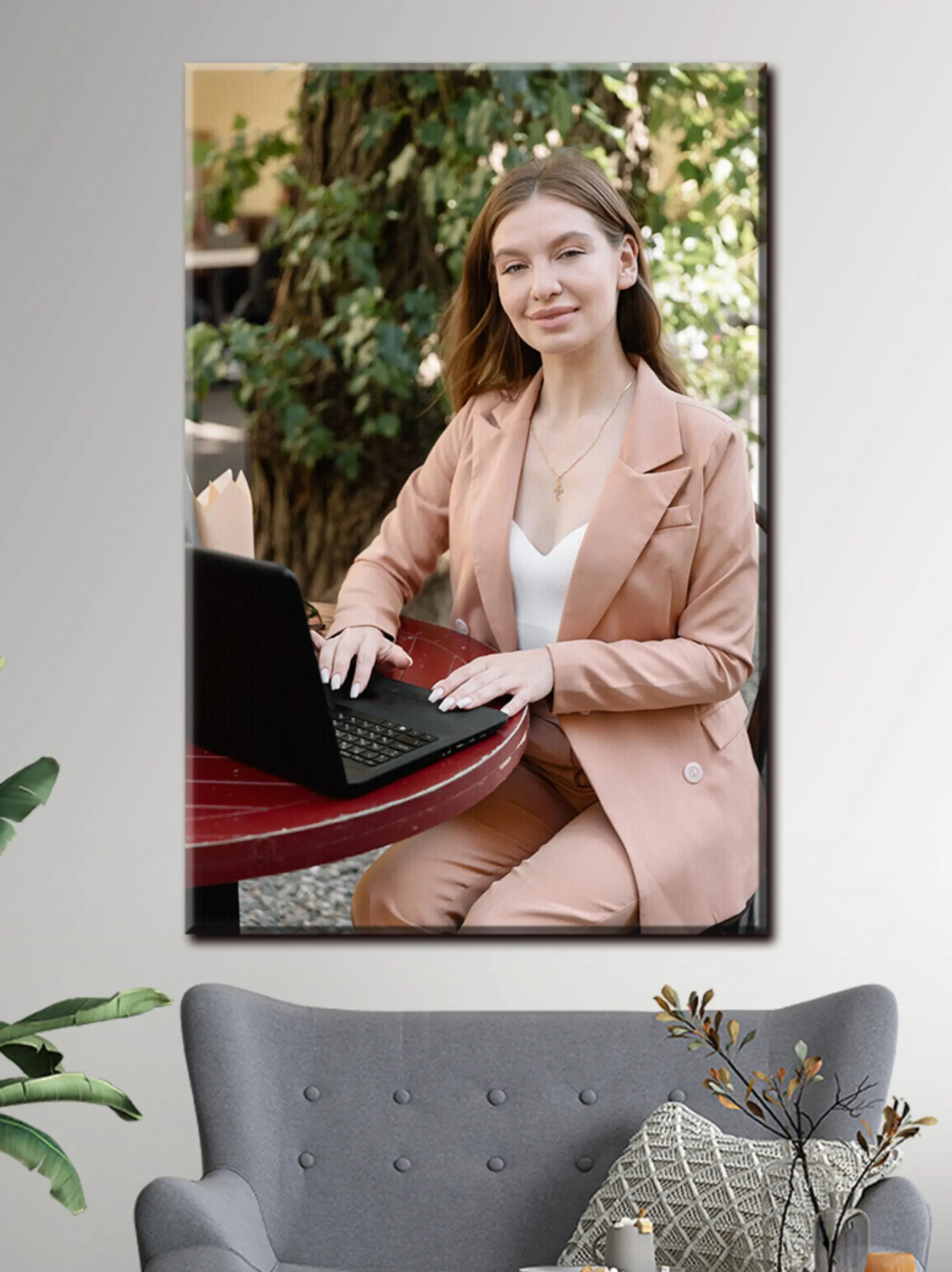 Obraz Notebook, počítač a úsměv Č. s33180