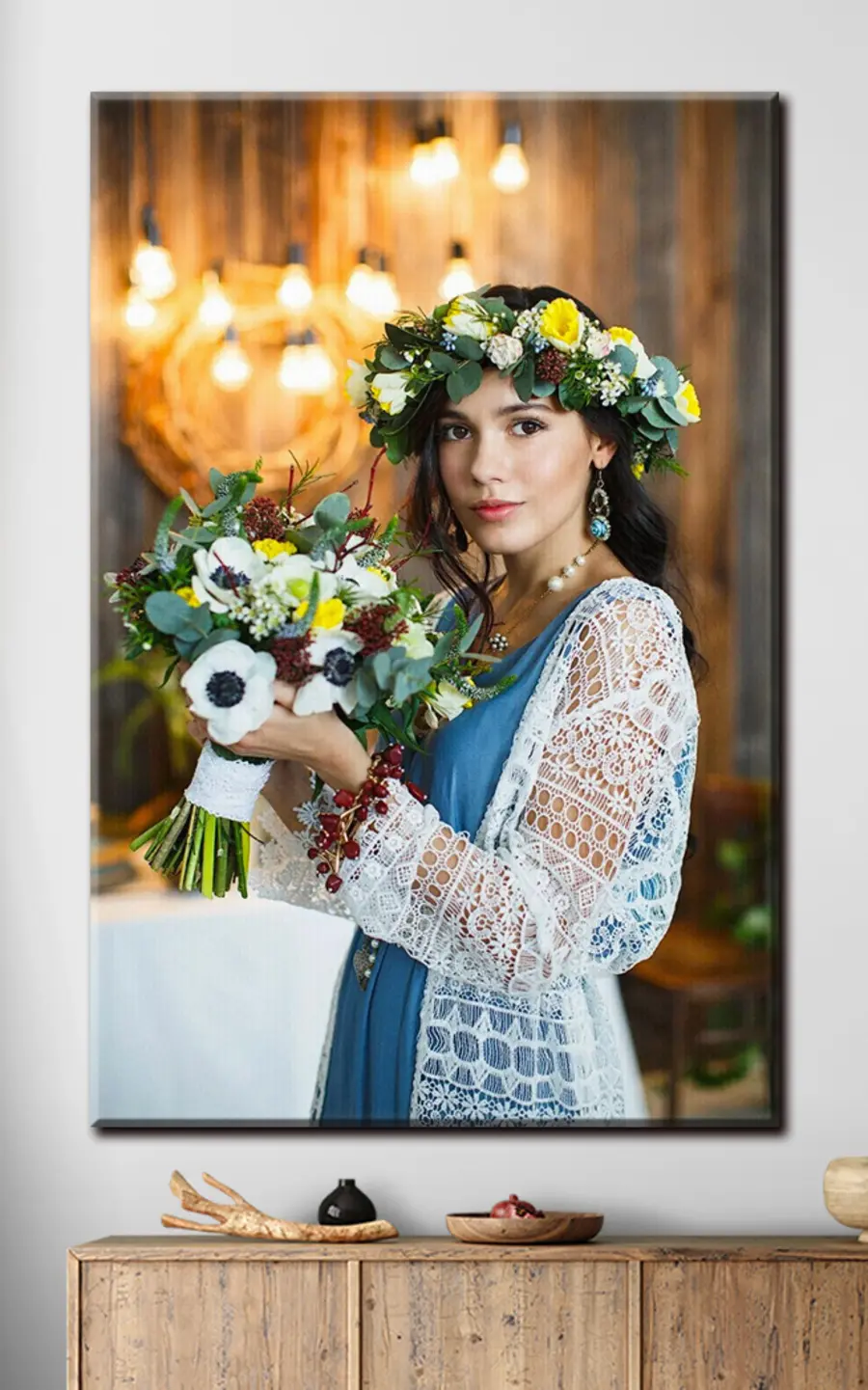 Obraz Květina, rostlina a rukáv Č. s33197