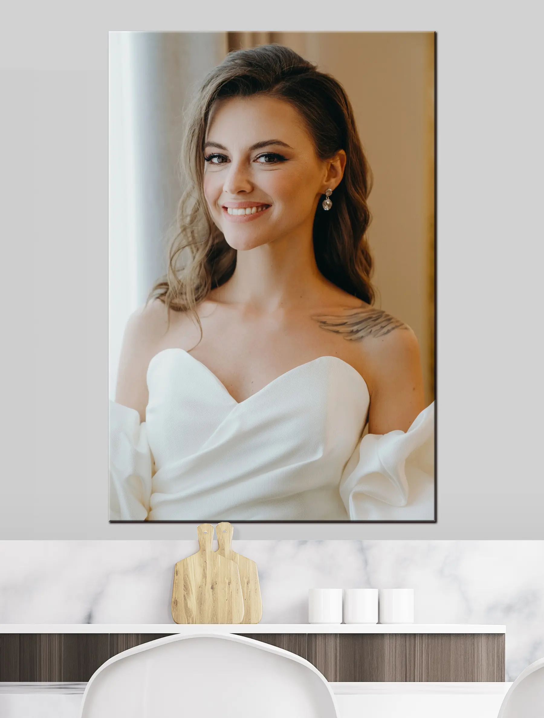 Obraz Vlasy, úsměv a obočí Č. s33246