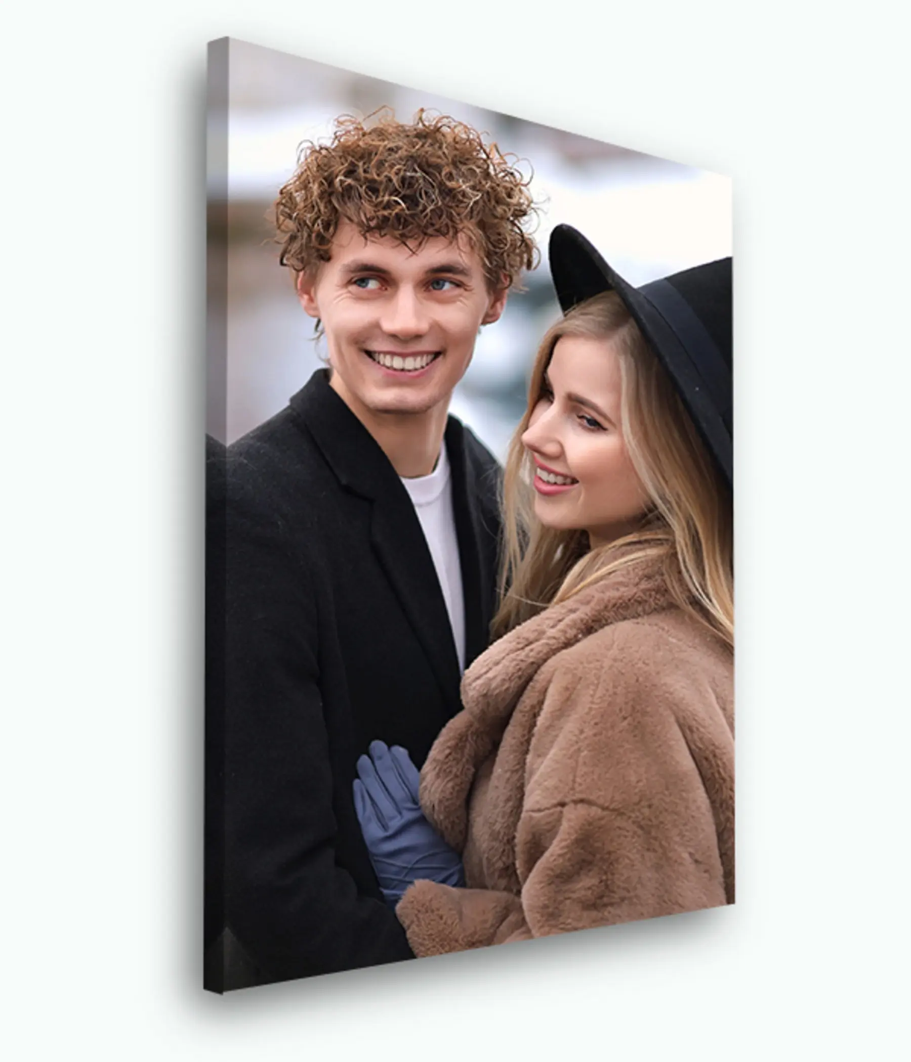 Obraz Úsměv, vlasy a svrchní oděv Č. s33286