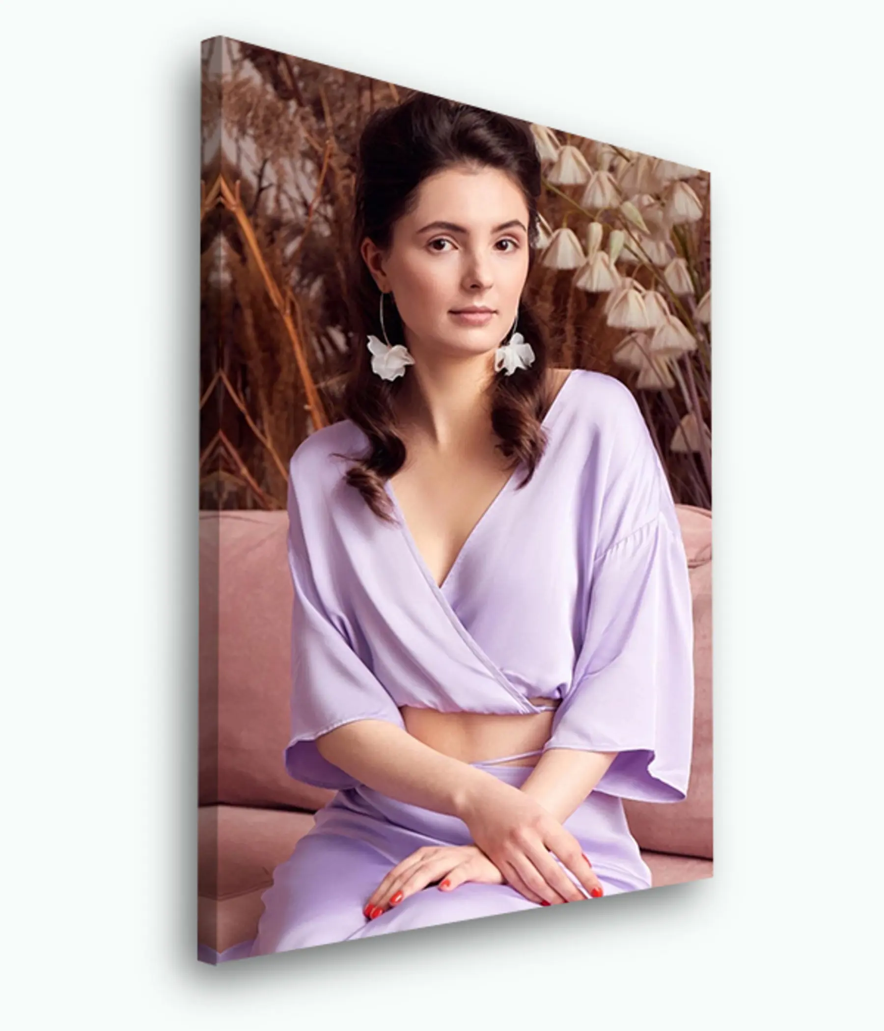 Obraz Fialová, fotografie s bleskem a rukávem Č. s33365