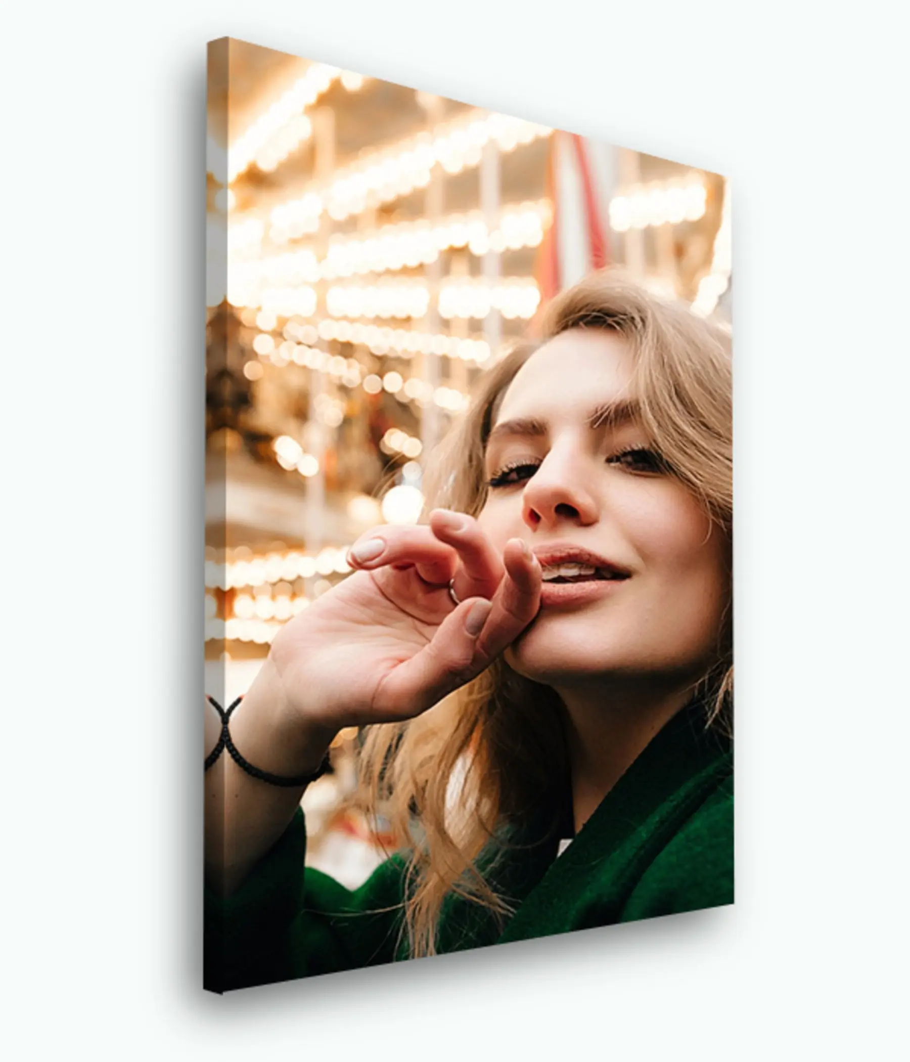Obraz Fotografie, oranžová a úsměv Č. s33439