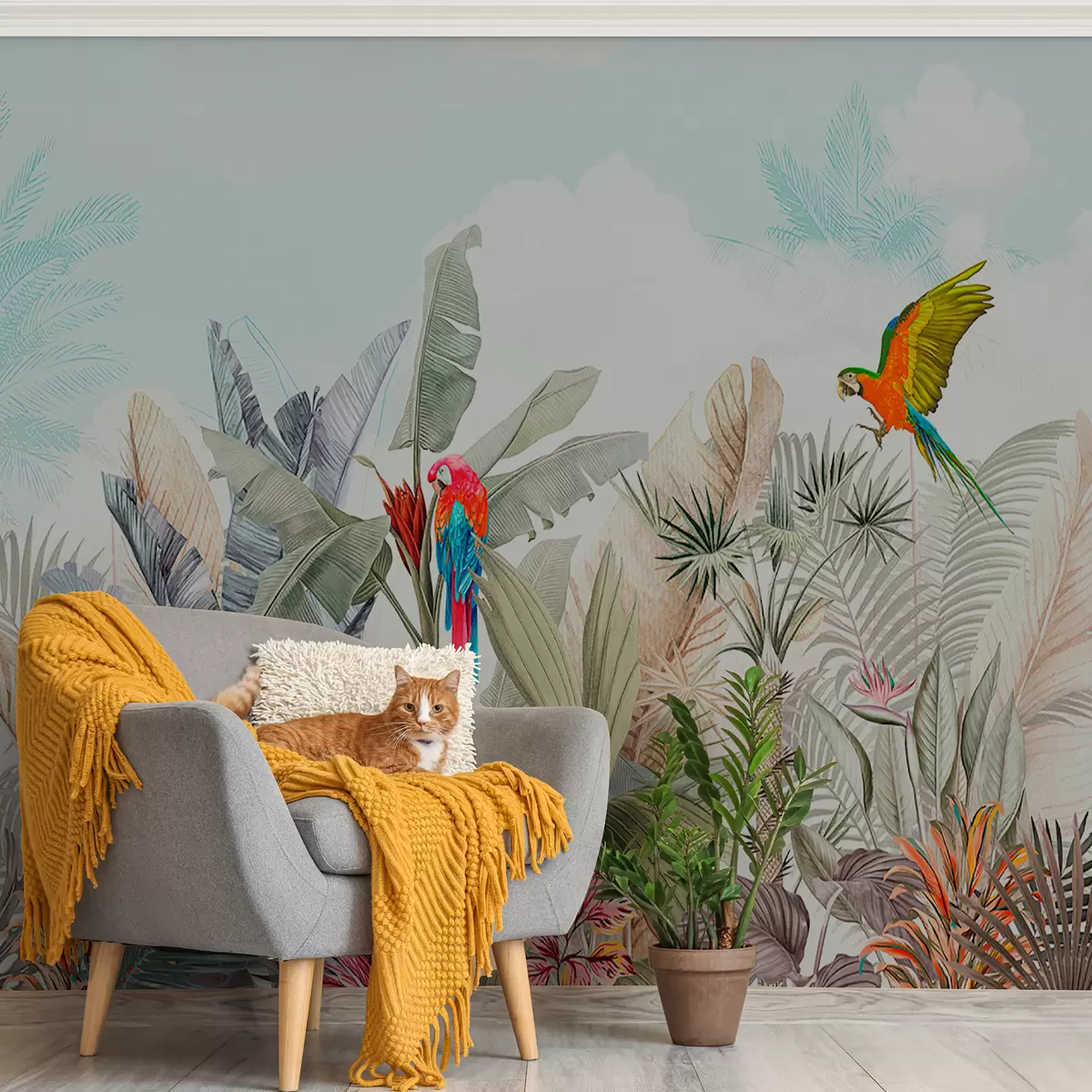 Fototapet tropická krajina u95037