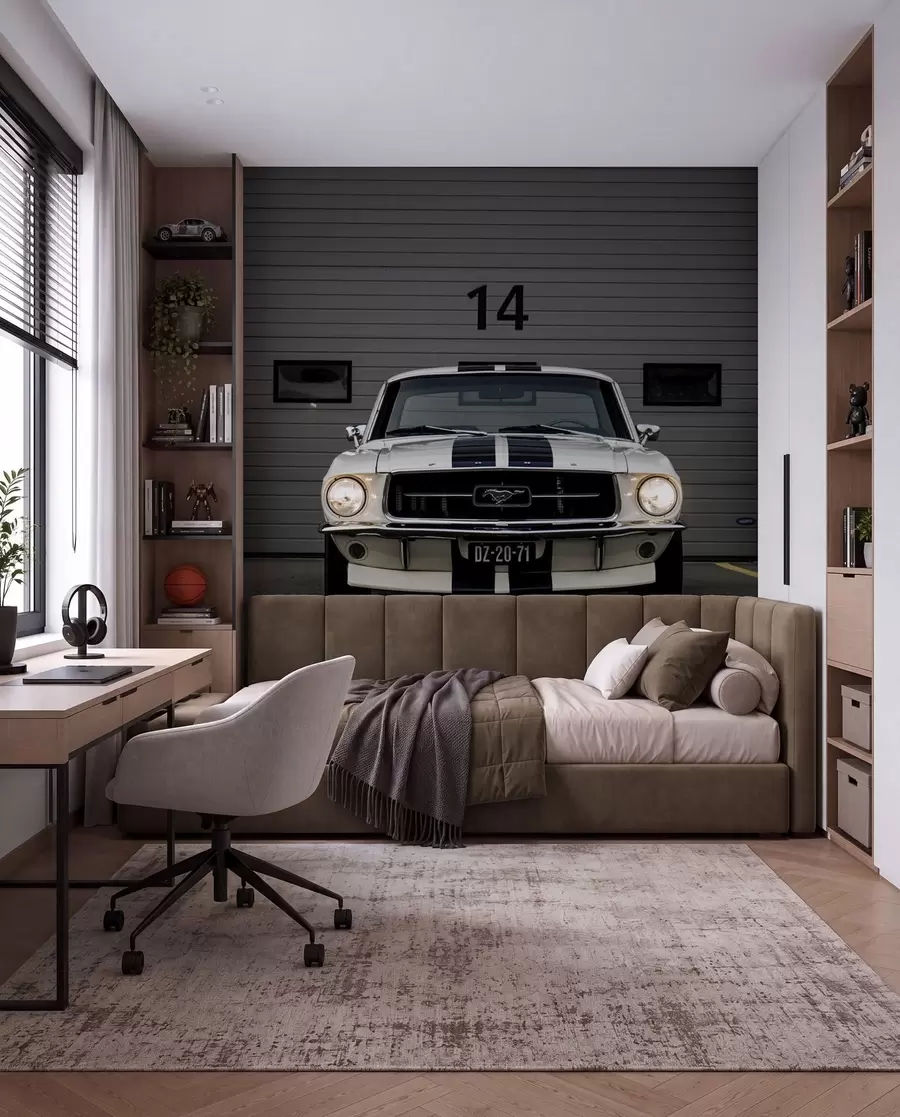 Fototapet ford Mustang 1970 u95536