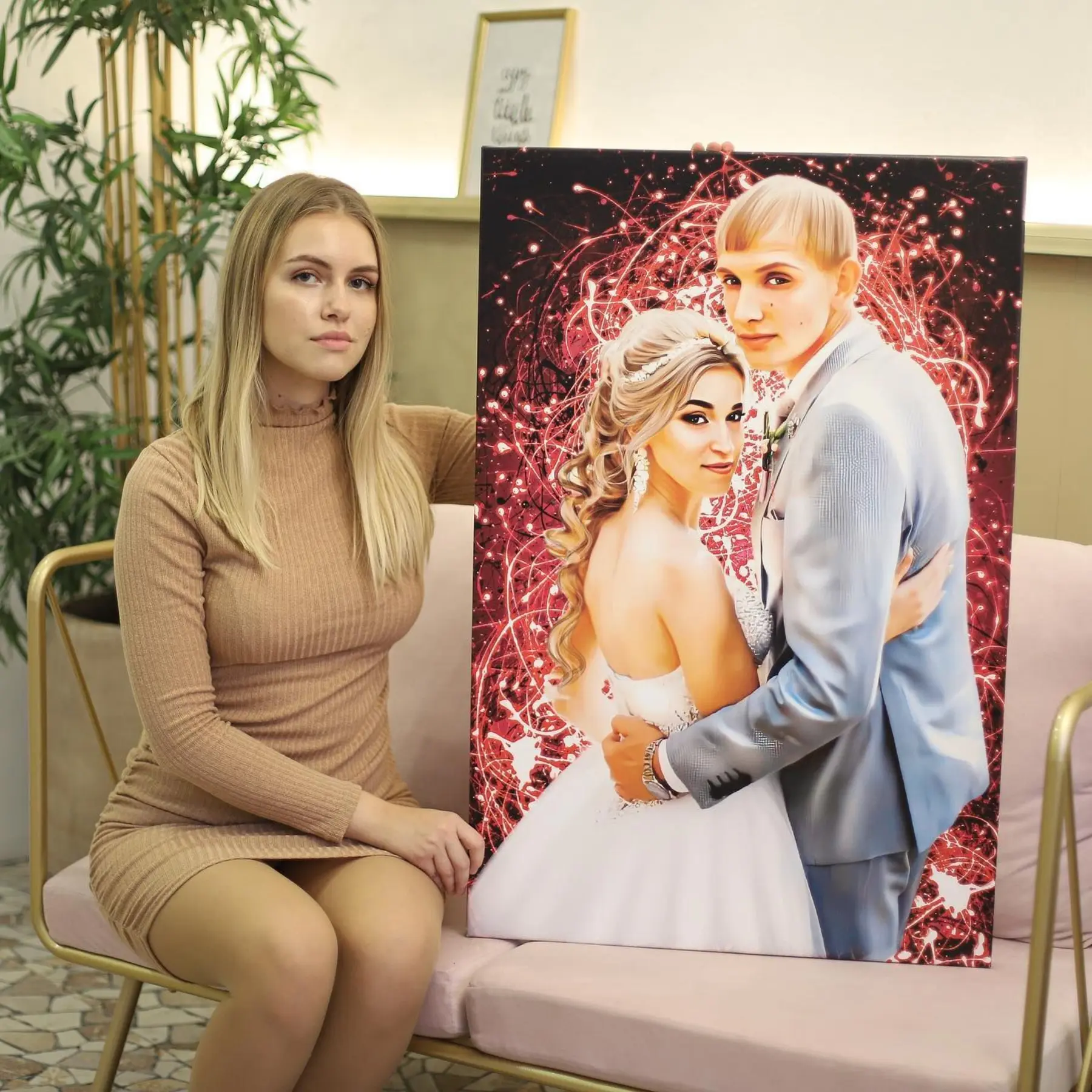 Obraz Rostliny, štěstí a umění Č. s34664