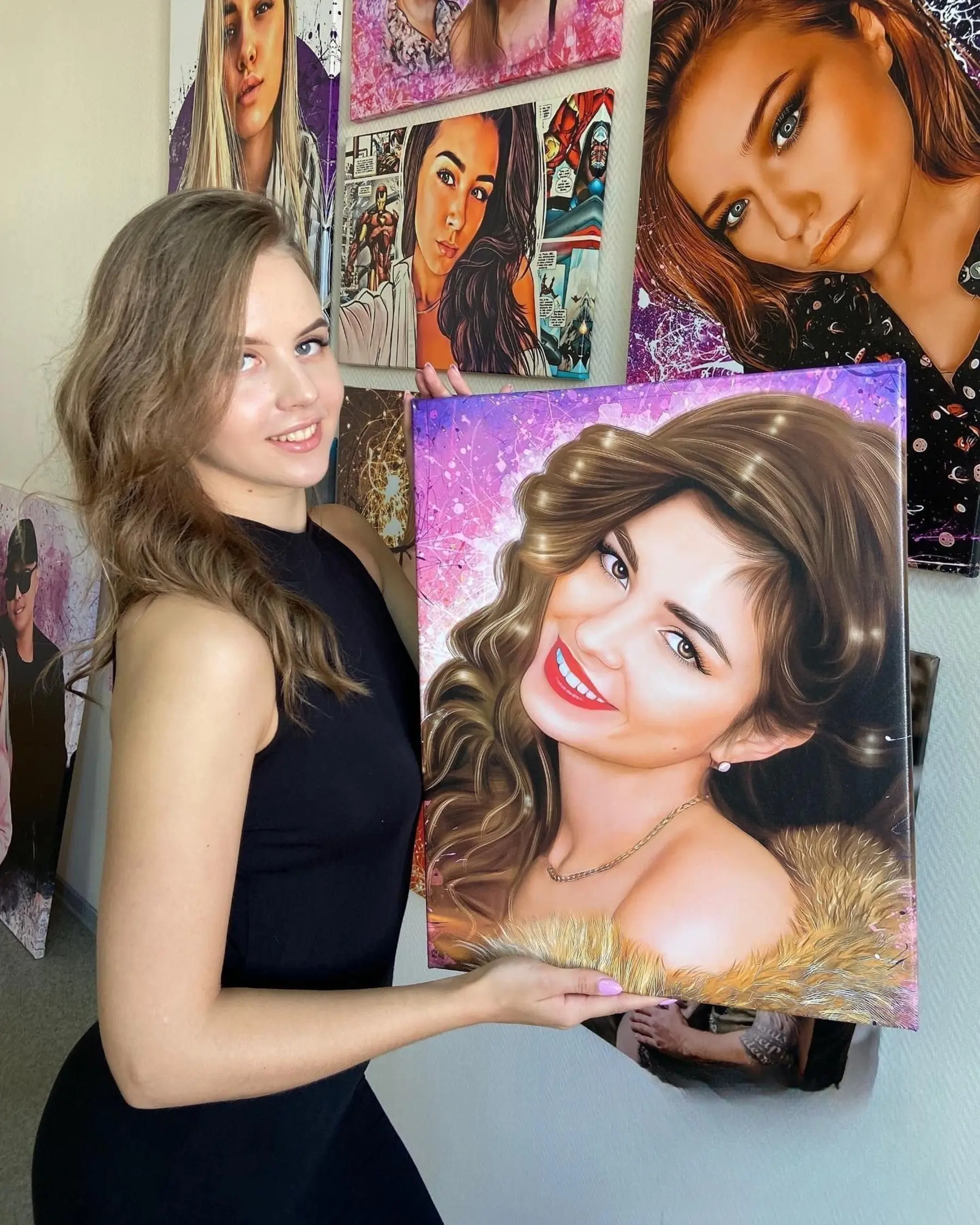 Obraz Vlasy, pleť a úsměv Č. s34665