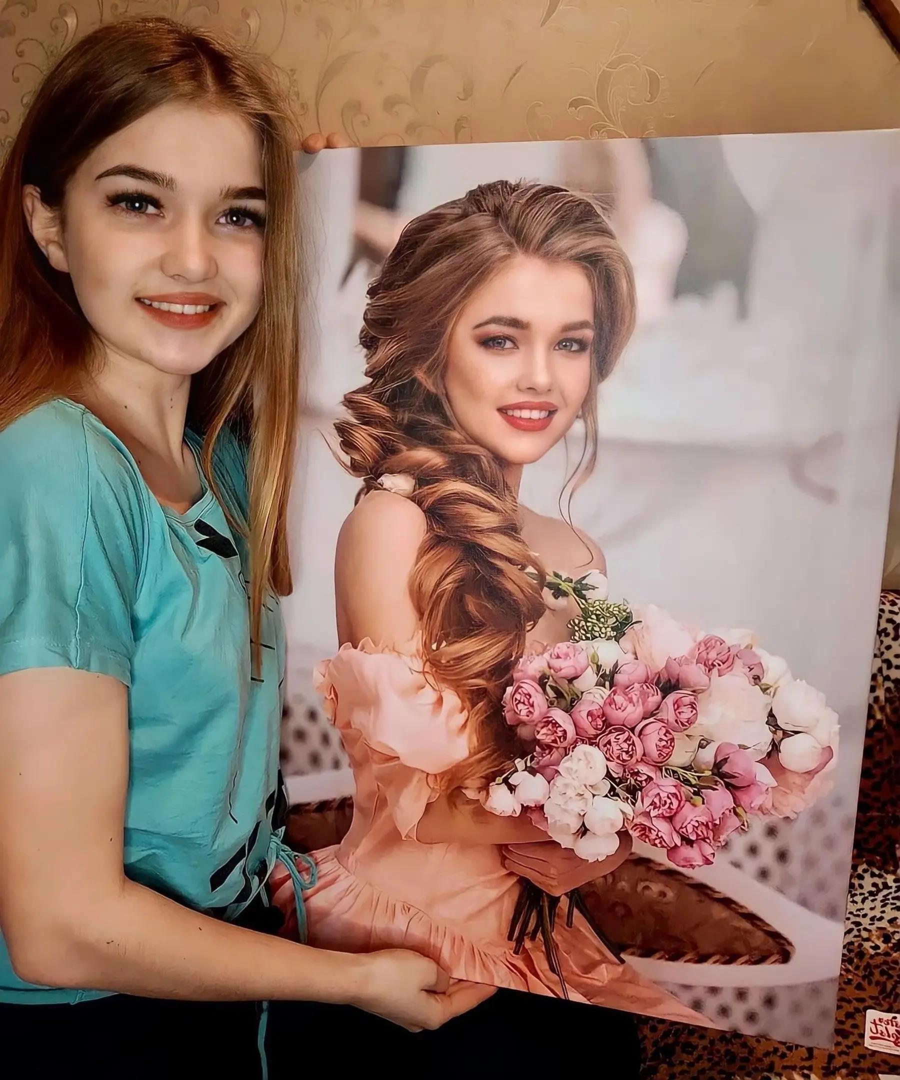 Obraz Vlasy, úsměv a hlava Č. s34695