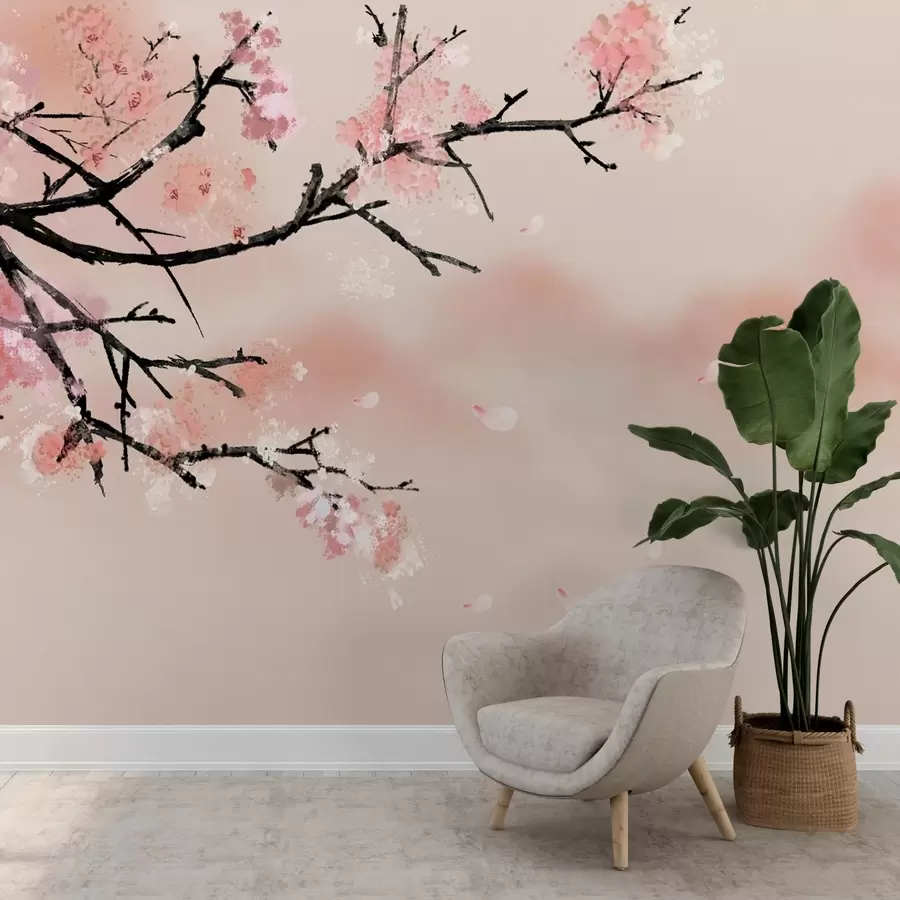 Fototapet Květy tančící v jemném vánku u15866