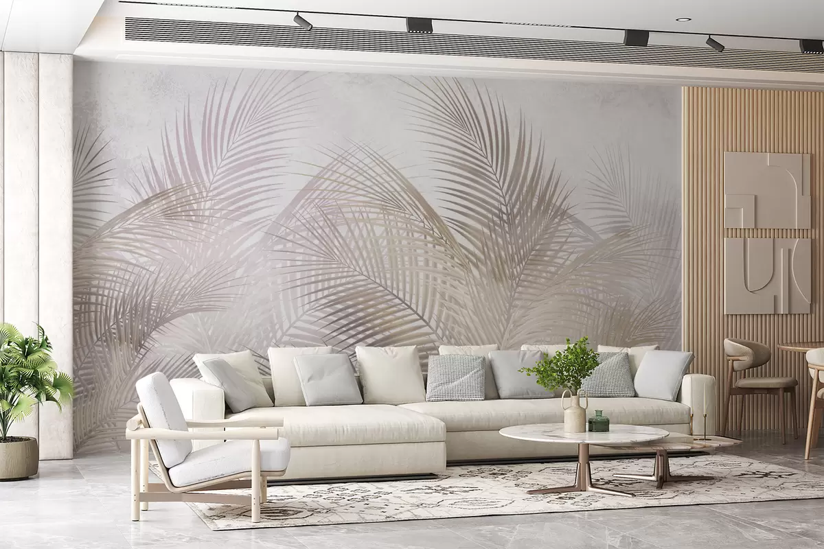 Fototapet tropické stromy a listy u96860