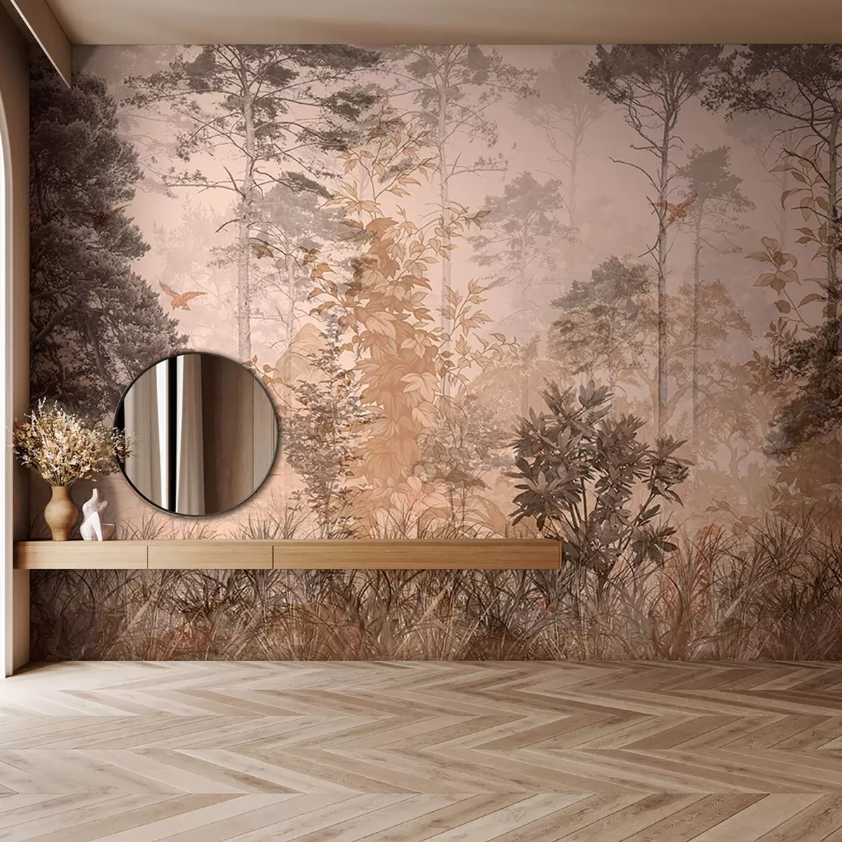 Fototapet Grunge forest u97057