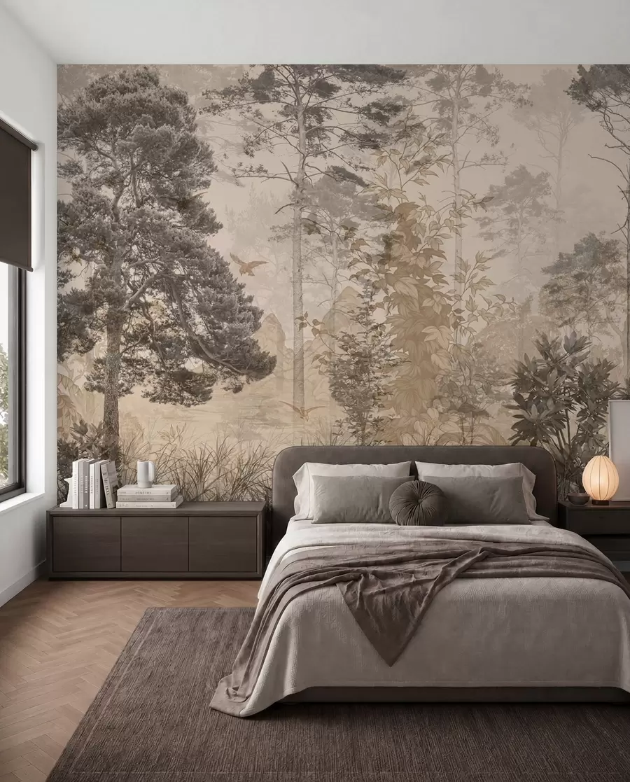 Fototapet Grunge forest u97057