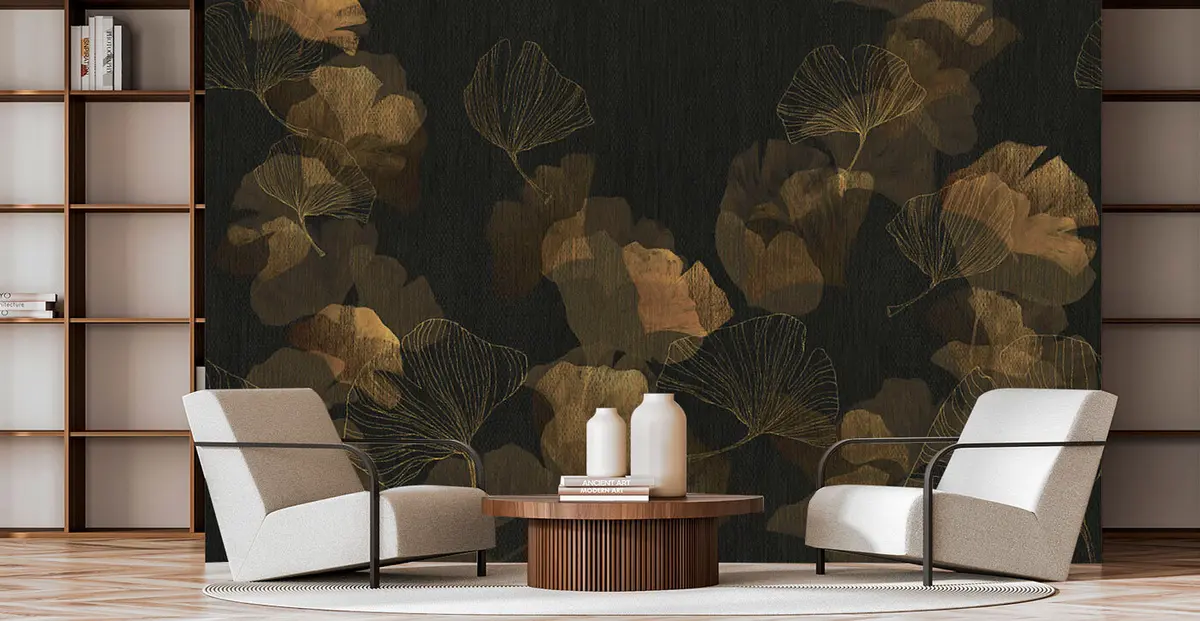 Fototapet Oblíbené listy ginko u97142