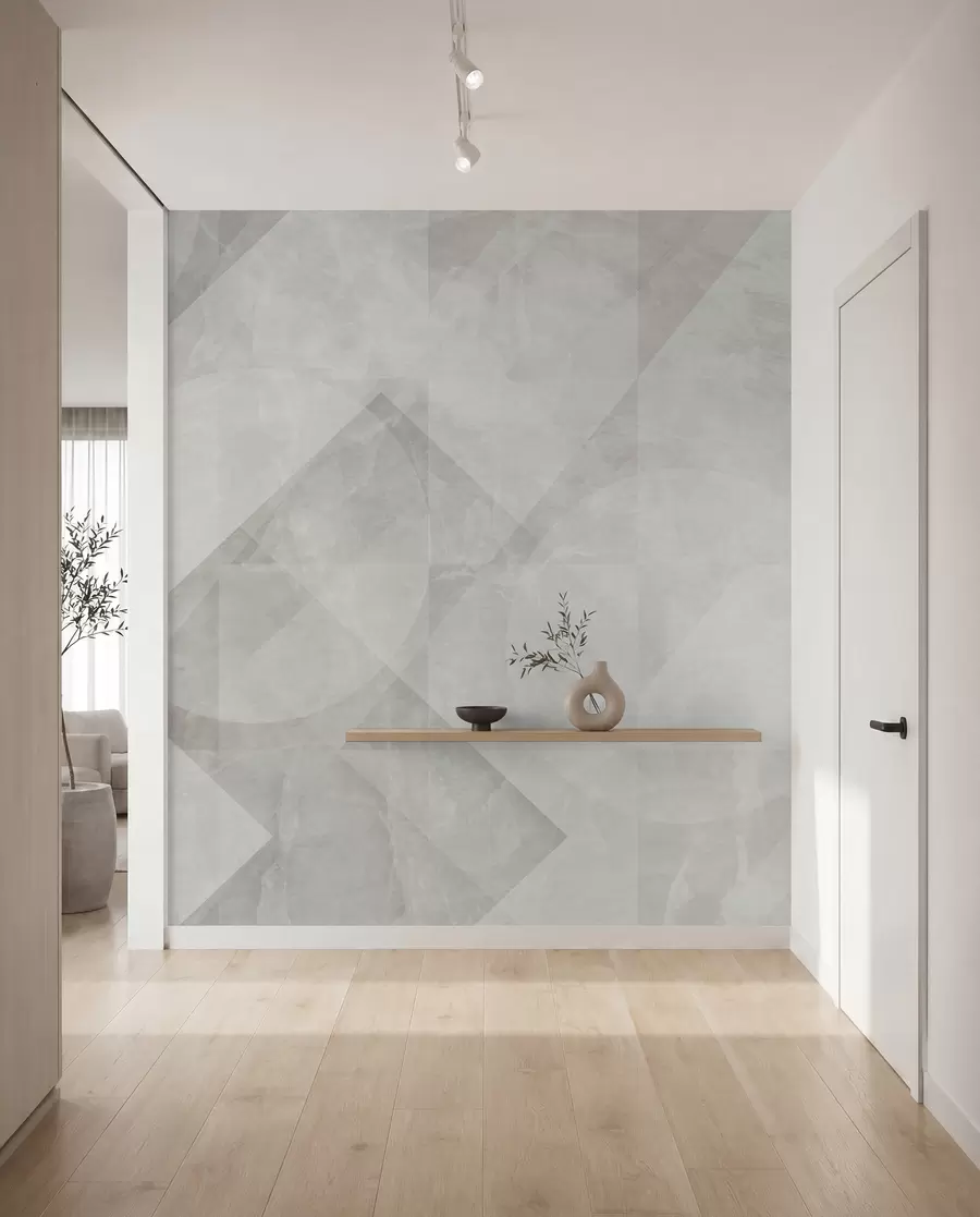 Fototapet Geometrické abstrakce na mramorovém pozadí v pastelových barvách u97269