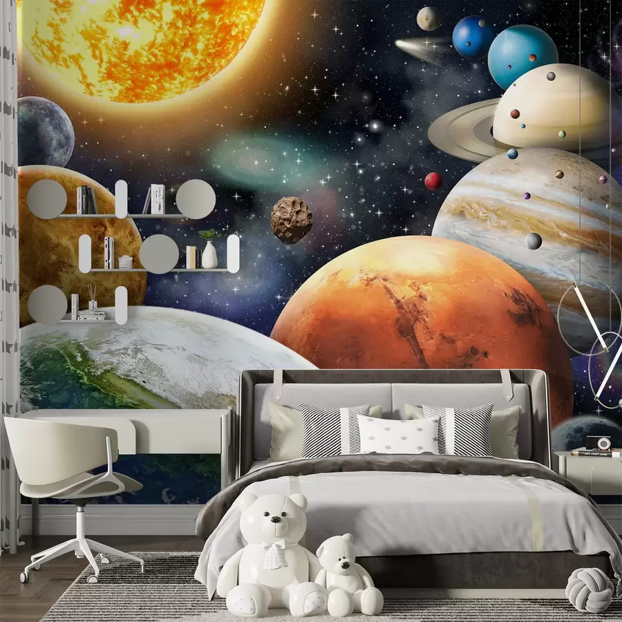 Obraz Barevné planety sluneční soustavy Č. u97422