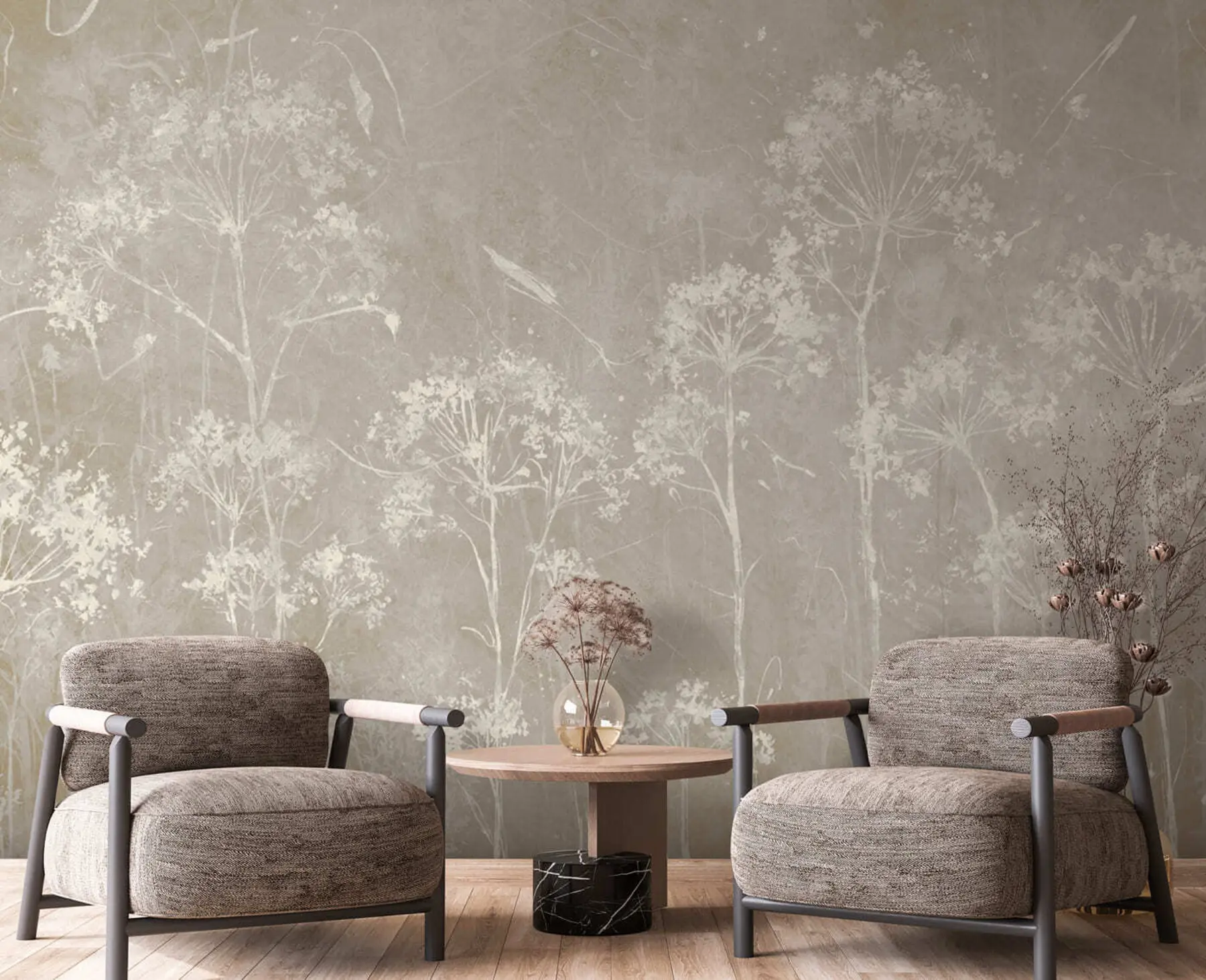 Fototapet Divoké květiny ve stylu grunge u96551v2